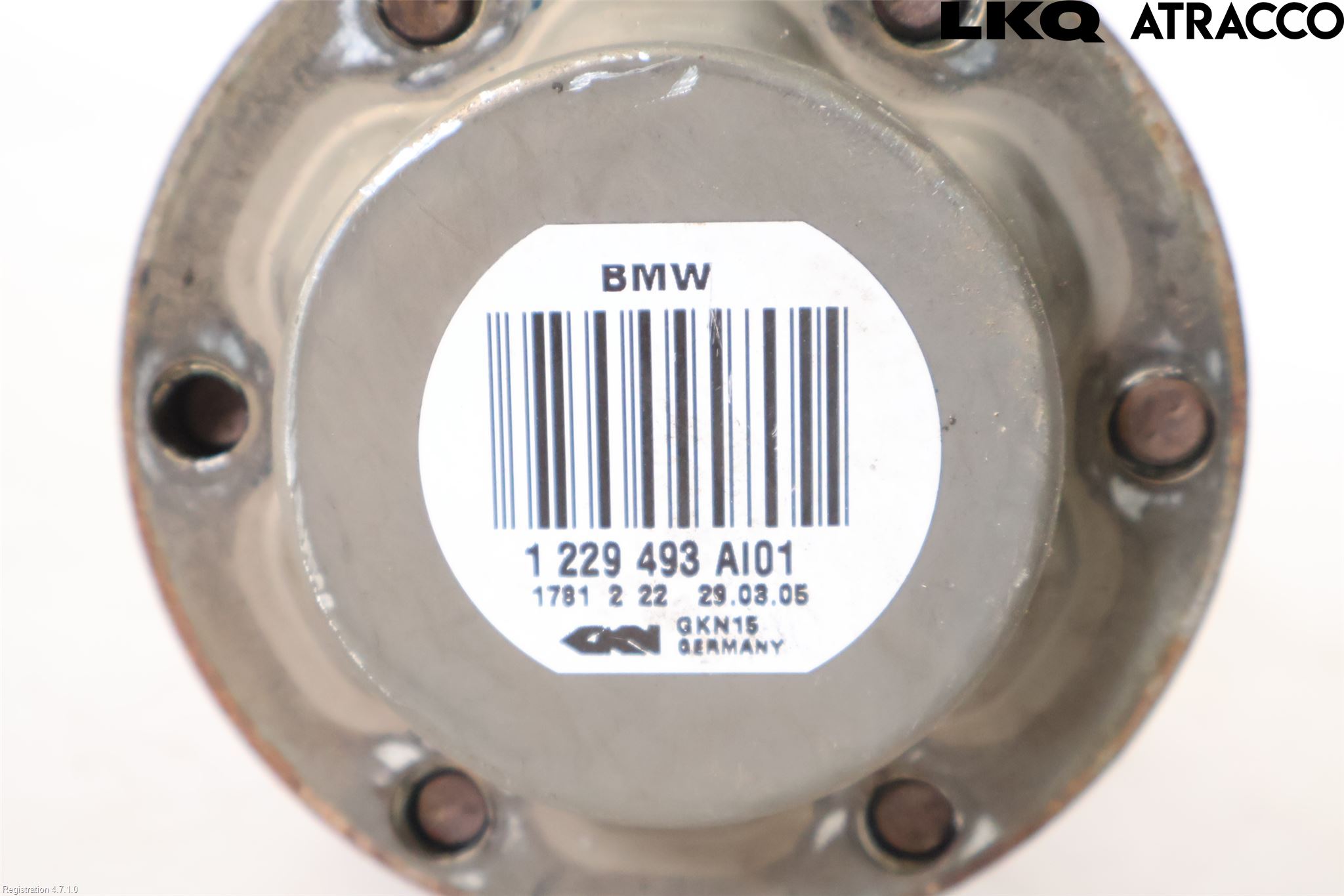 BMW 3 E46      98-05 Drivaxel Bak Vänster