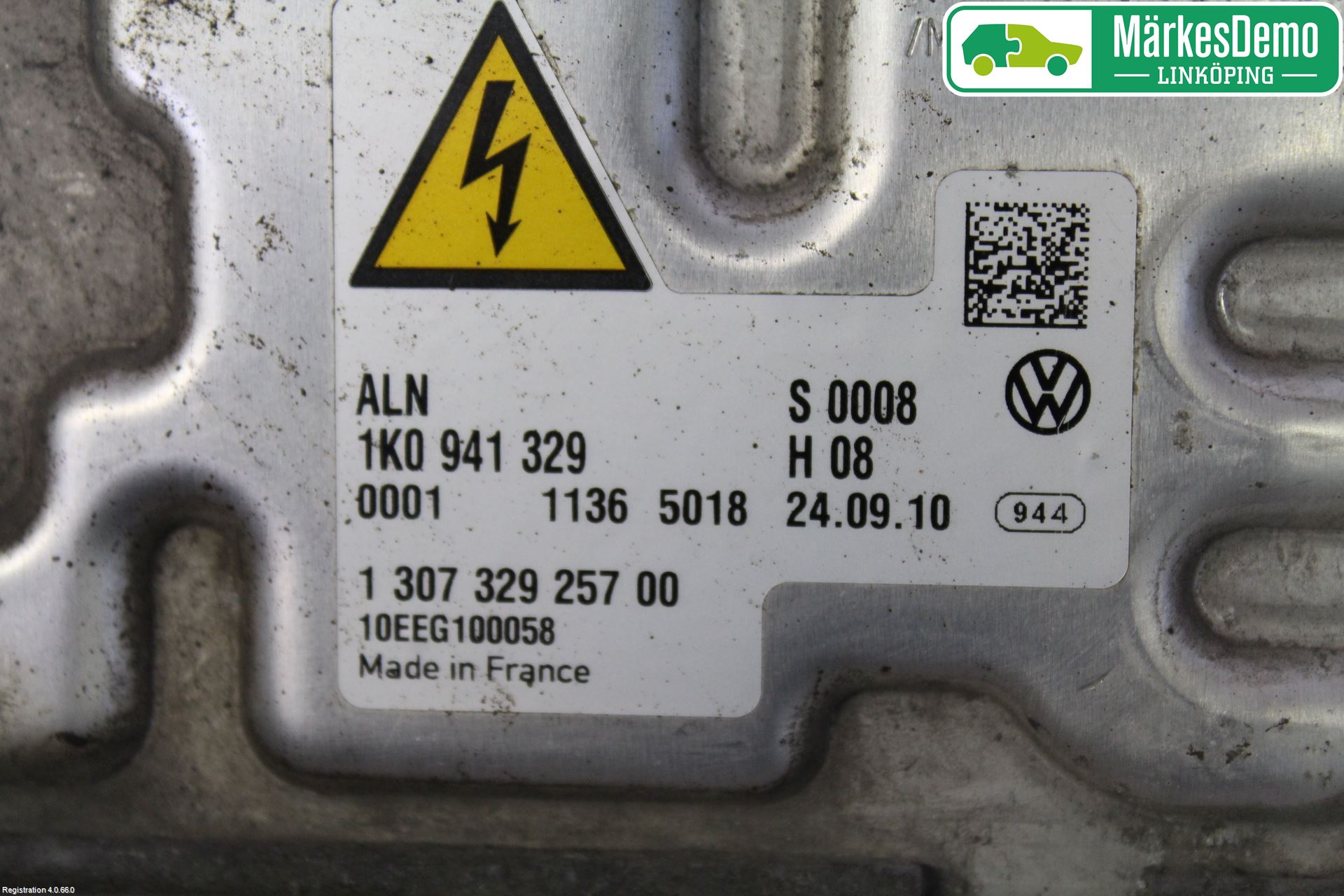 Volkswagen VW PASSAT CC 08-16 Styrenhet Strålkastare