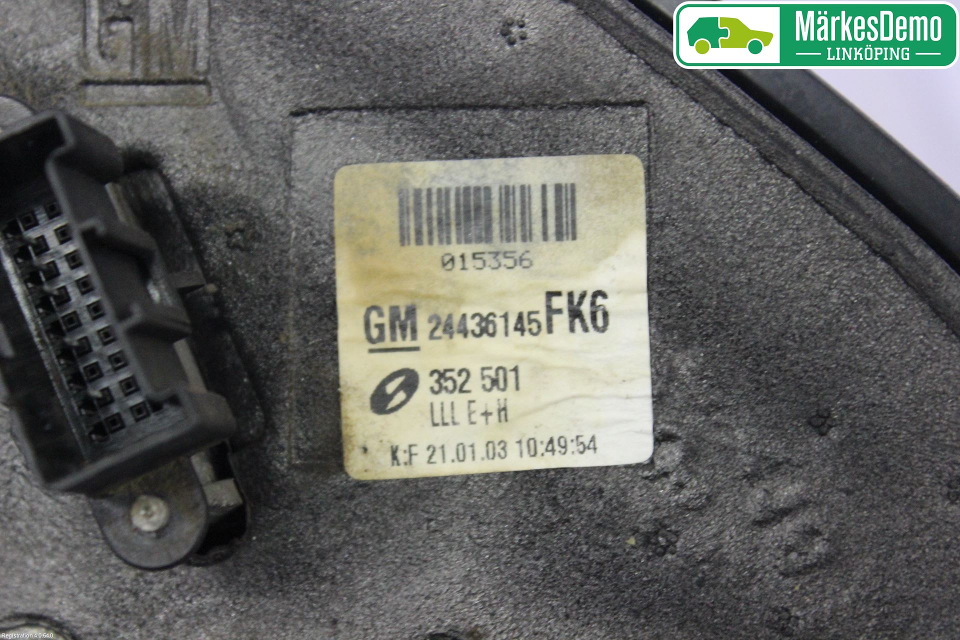 Opel VECTRA C 02-05 Spegel Yttre El Vä