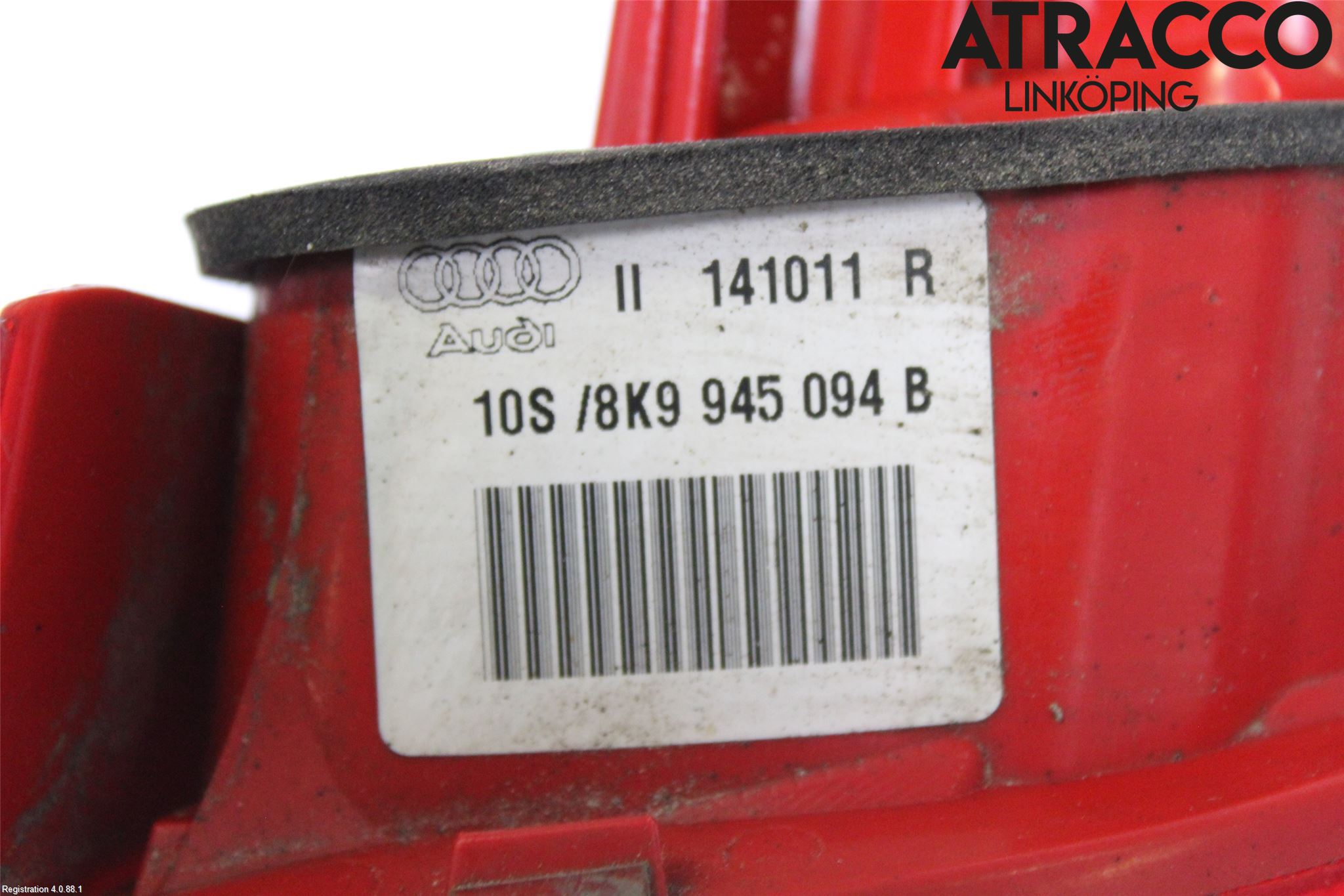 Audi A4/S4 08-11 Bakljus Lucka Hö