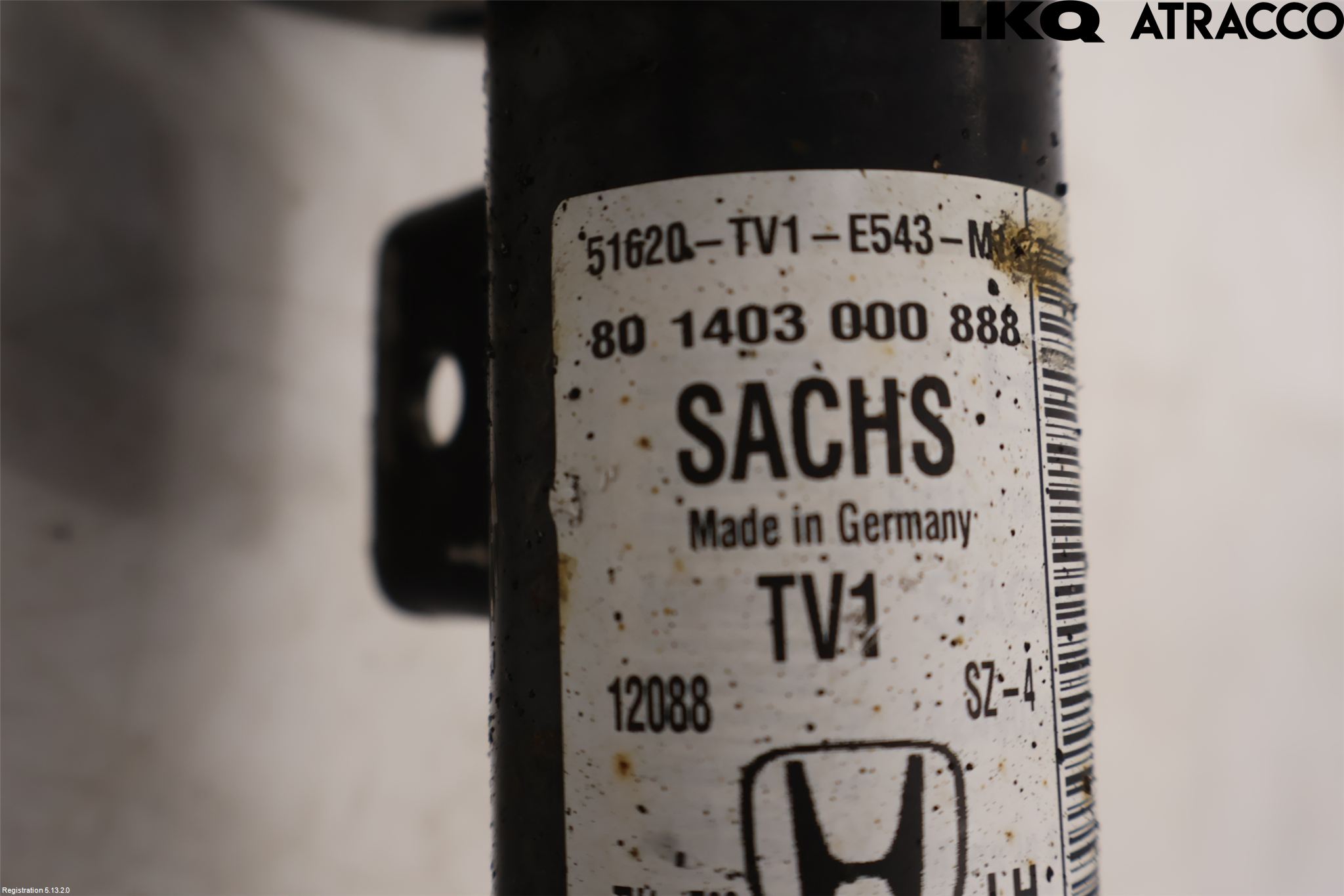 Honda CIVIC 12-16 Fjäderben Fram Vänster