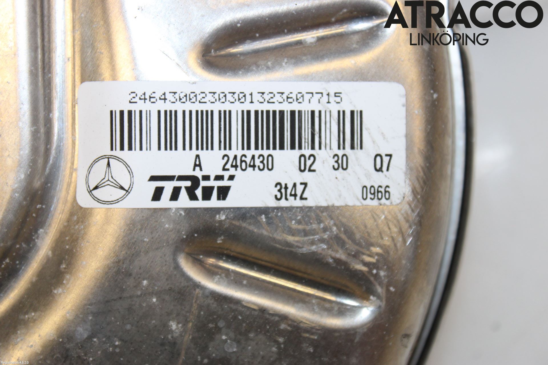Mercedes-Benz MB A-KLASS (W176) 13-18 Bromsservo