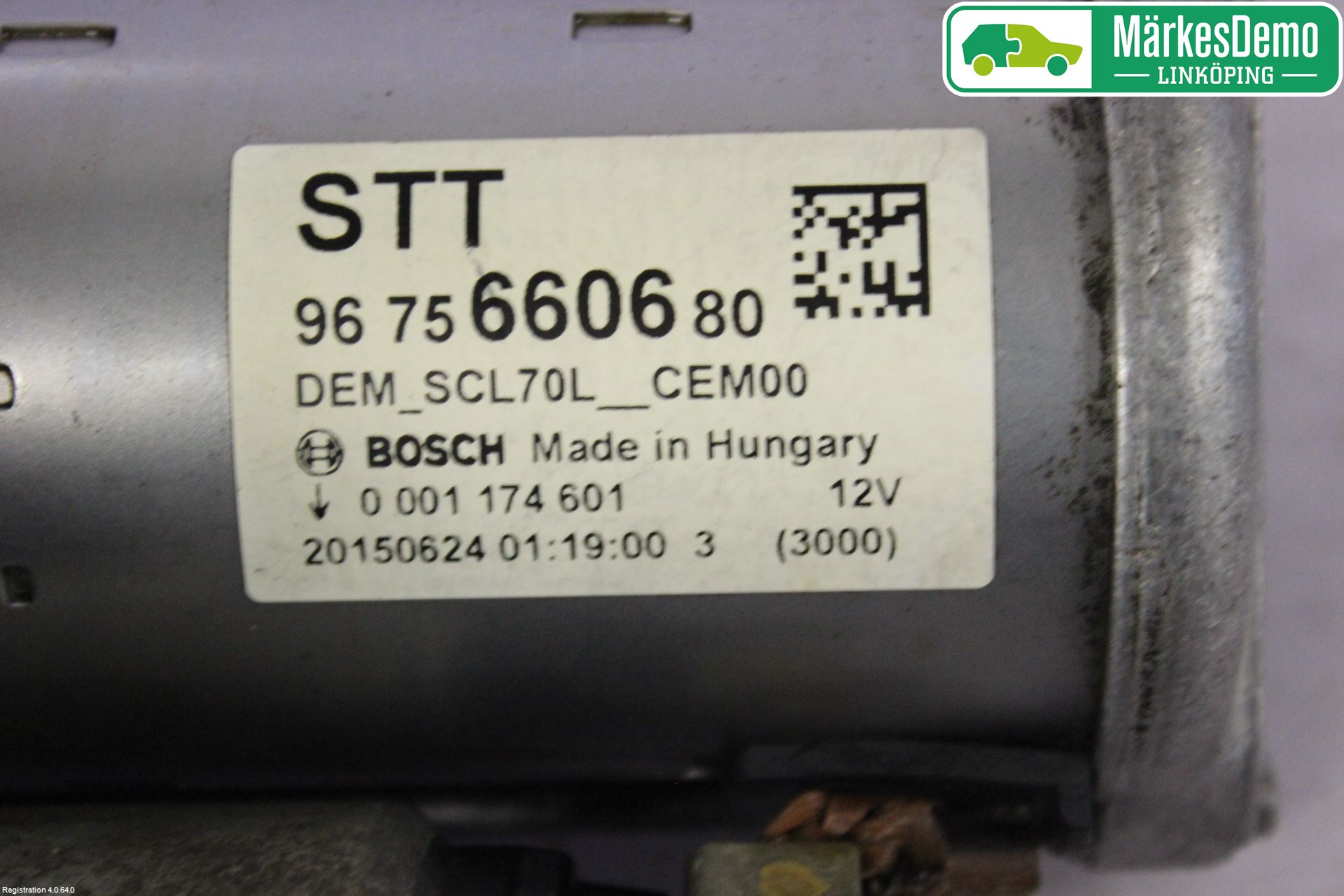 Peugeot PARTNER 16-18 Startmotor Diesel