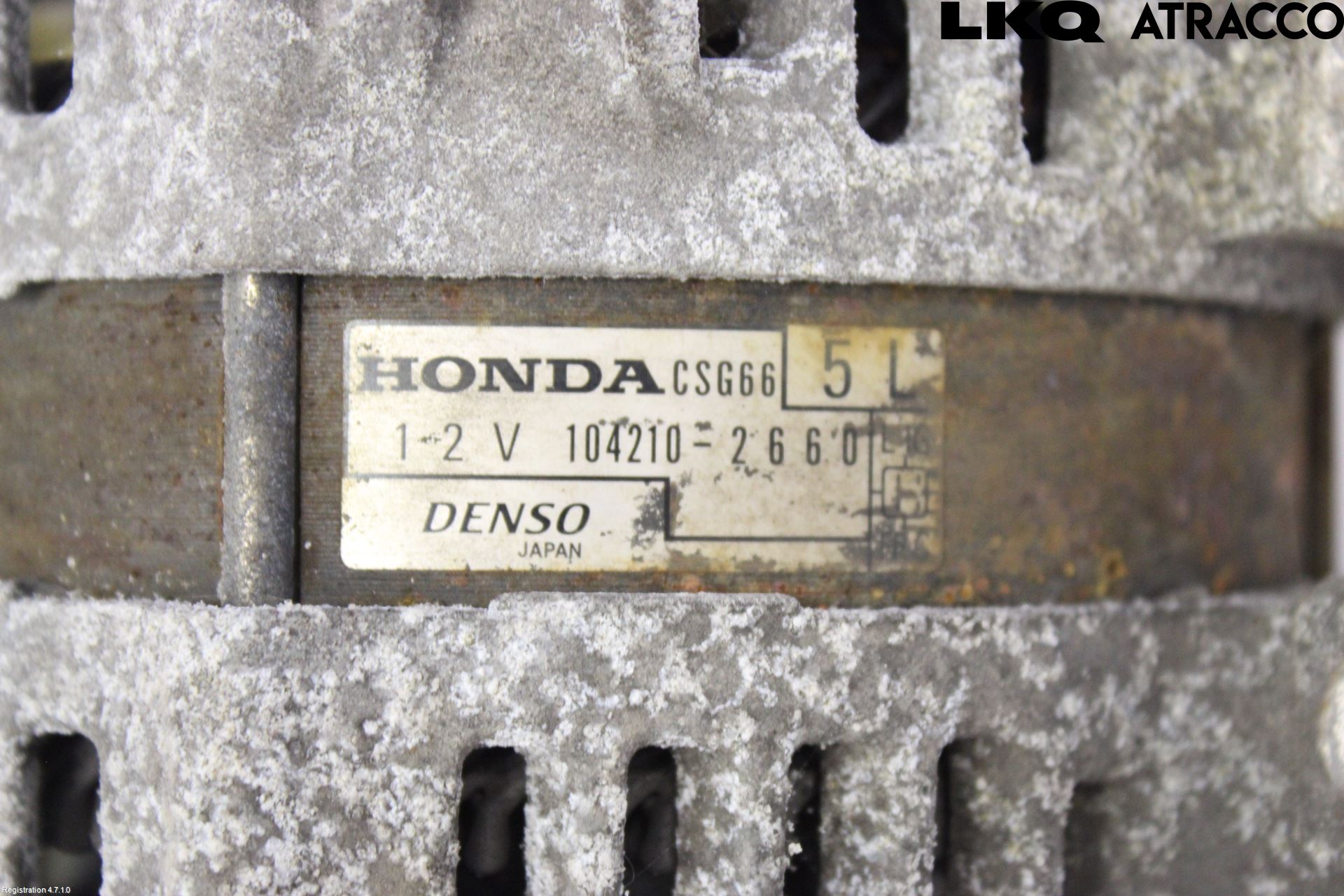 Honda ACCORD    08- Generator