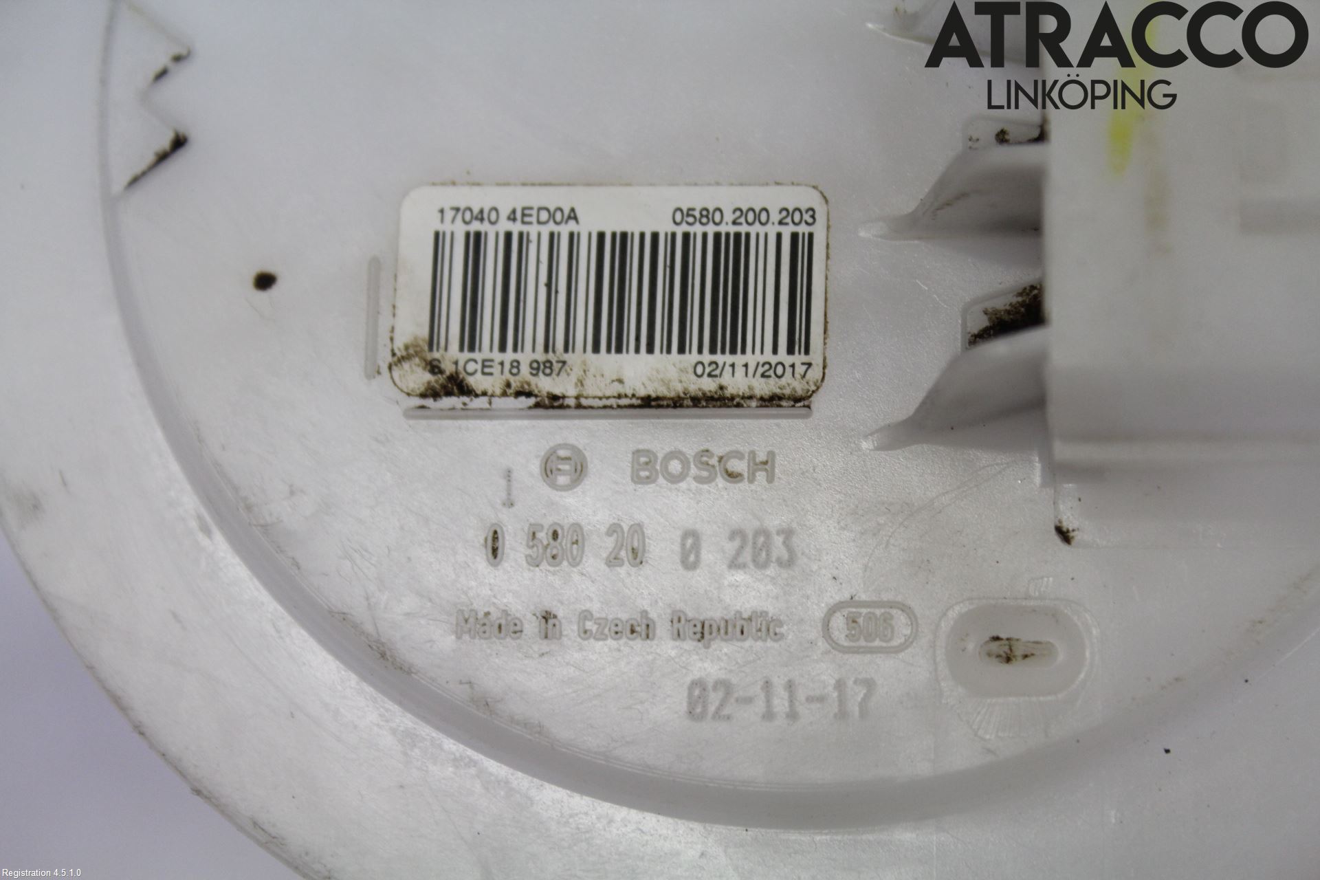 Nissan QASHQAI 17-21 Bränslepump El