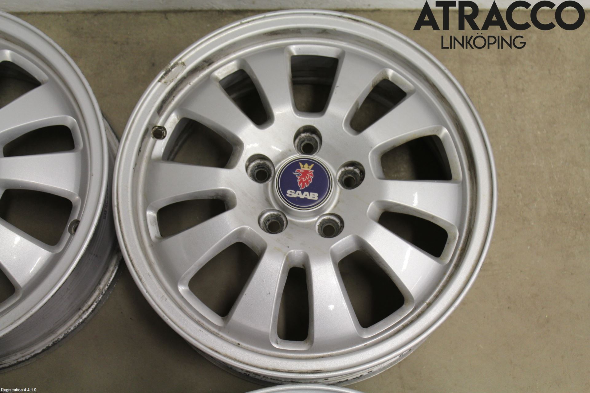 Saab 9-3 VER 2 Fälgsats Aluminium