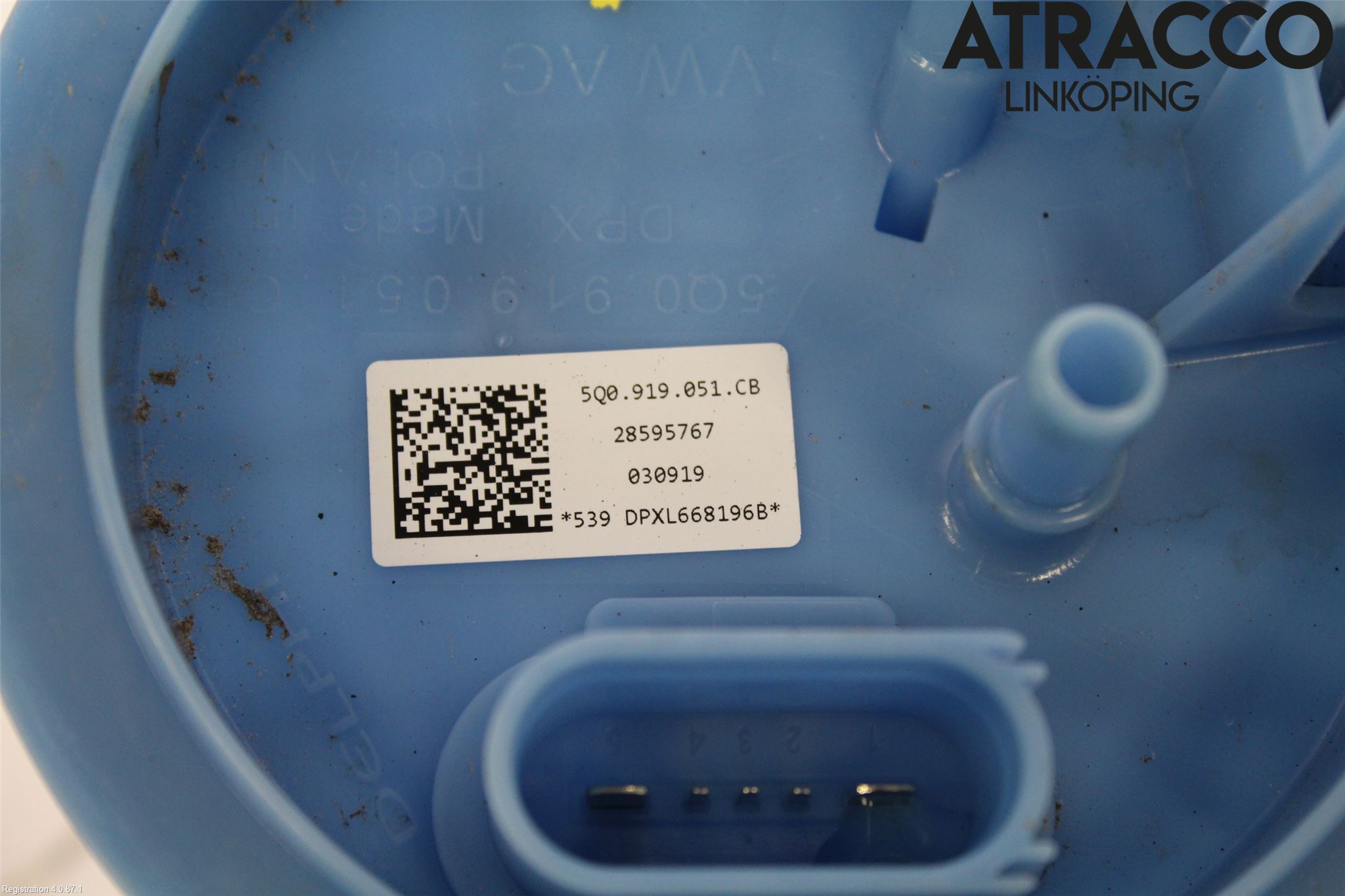 Volkswagen VW GOLF / E-GOLF VII 13-20 Bränslepump El