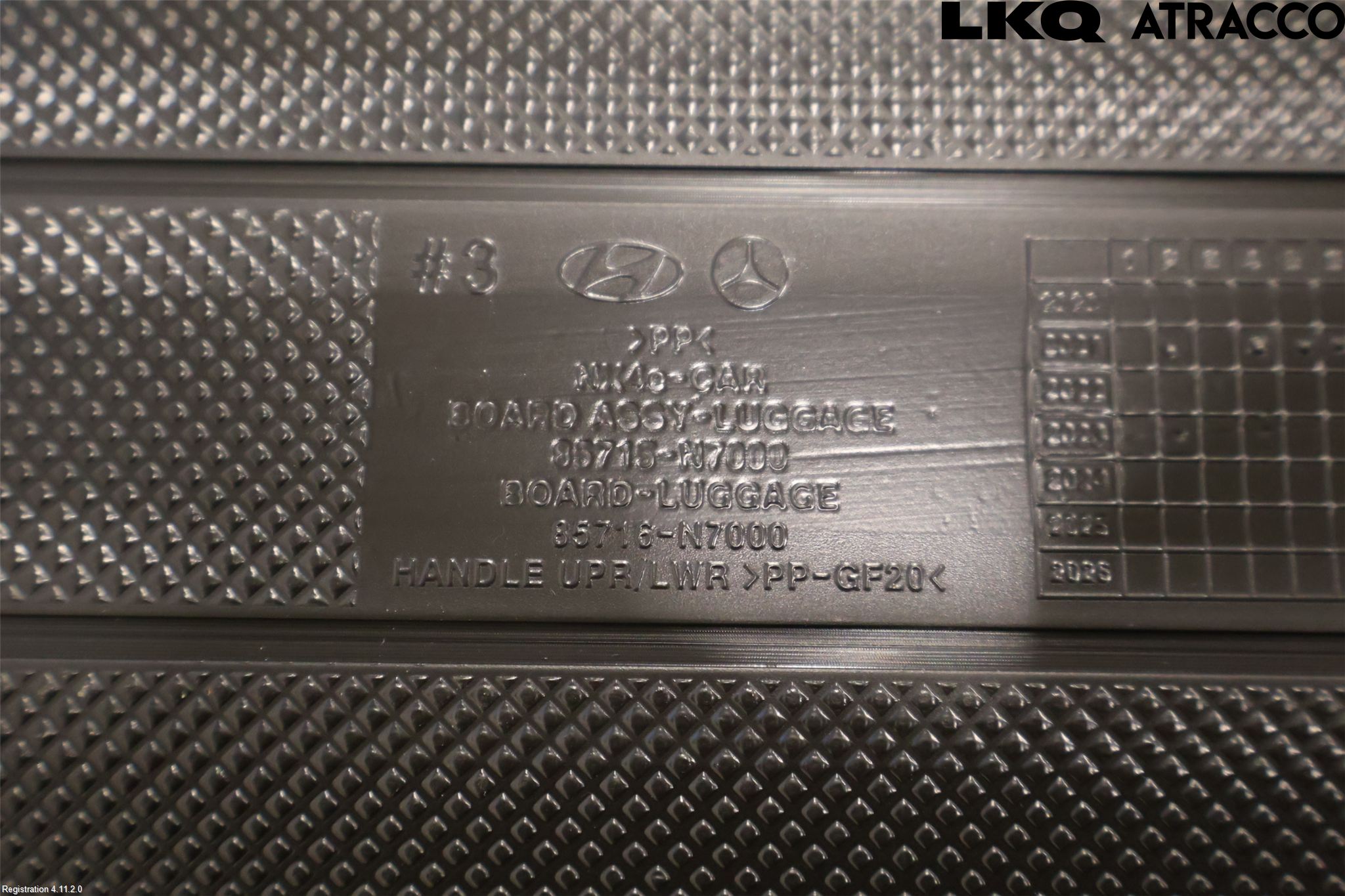 Hyundai TUCSON 05- Bagage Golv