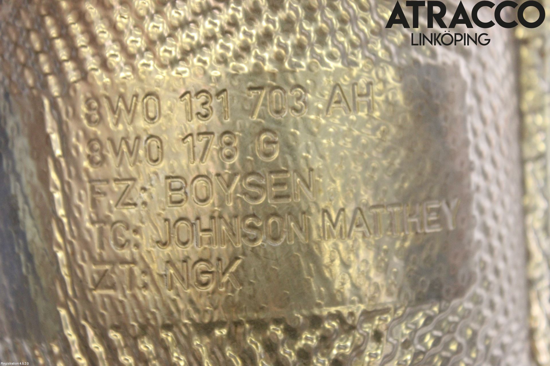 Audi A4/S4 B9 16-19 Katalysator