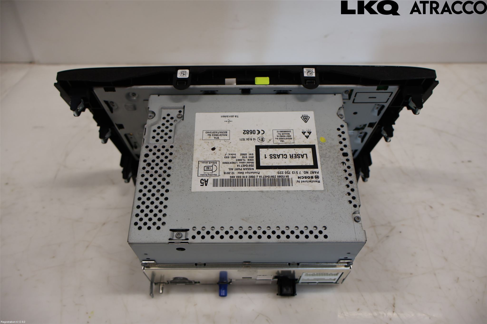 Nissan QASHQAI 14-17 Cd Radio - Multimediapanel