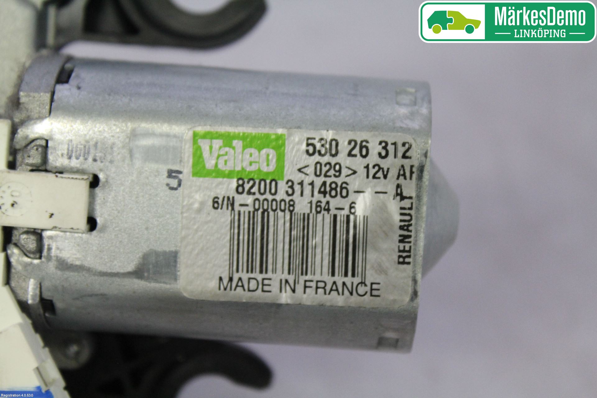 Renault CLIO III  06-09 Torkarmotor Baklucka