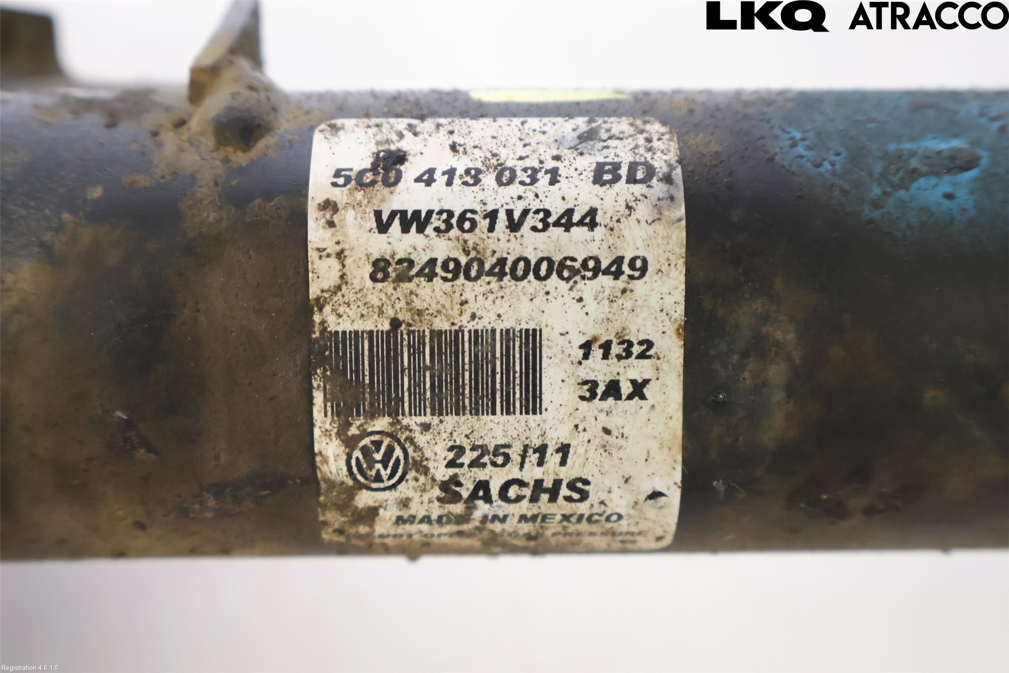 Volkswagen VW JETTA VI 11- Fjäderben Fram Höger