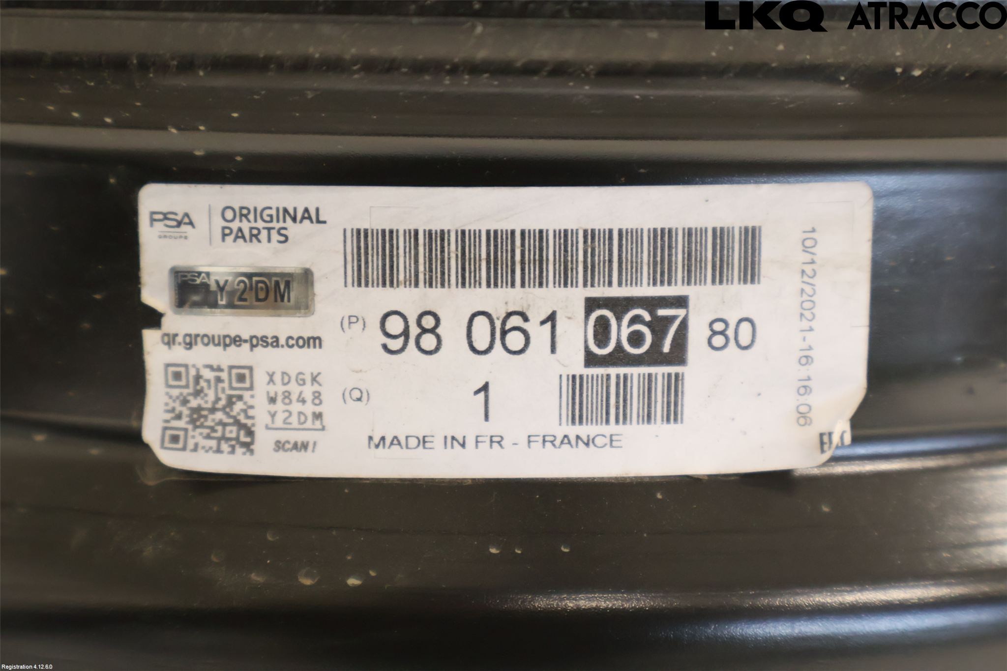 Opel VIVARO 20- Fälgsats Plåt