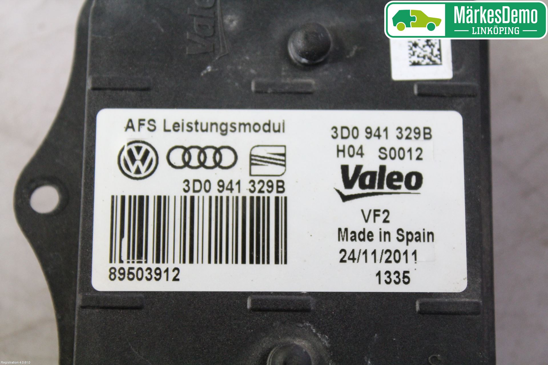 Volkswagen VW PASSAT 11-14 Styrenhet Strålkastare