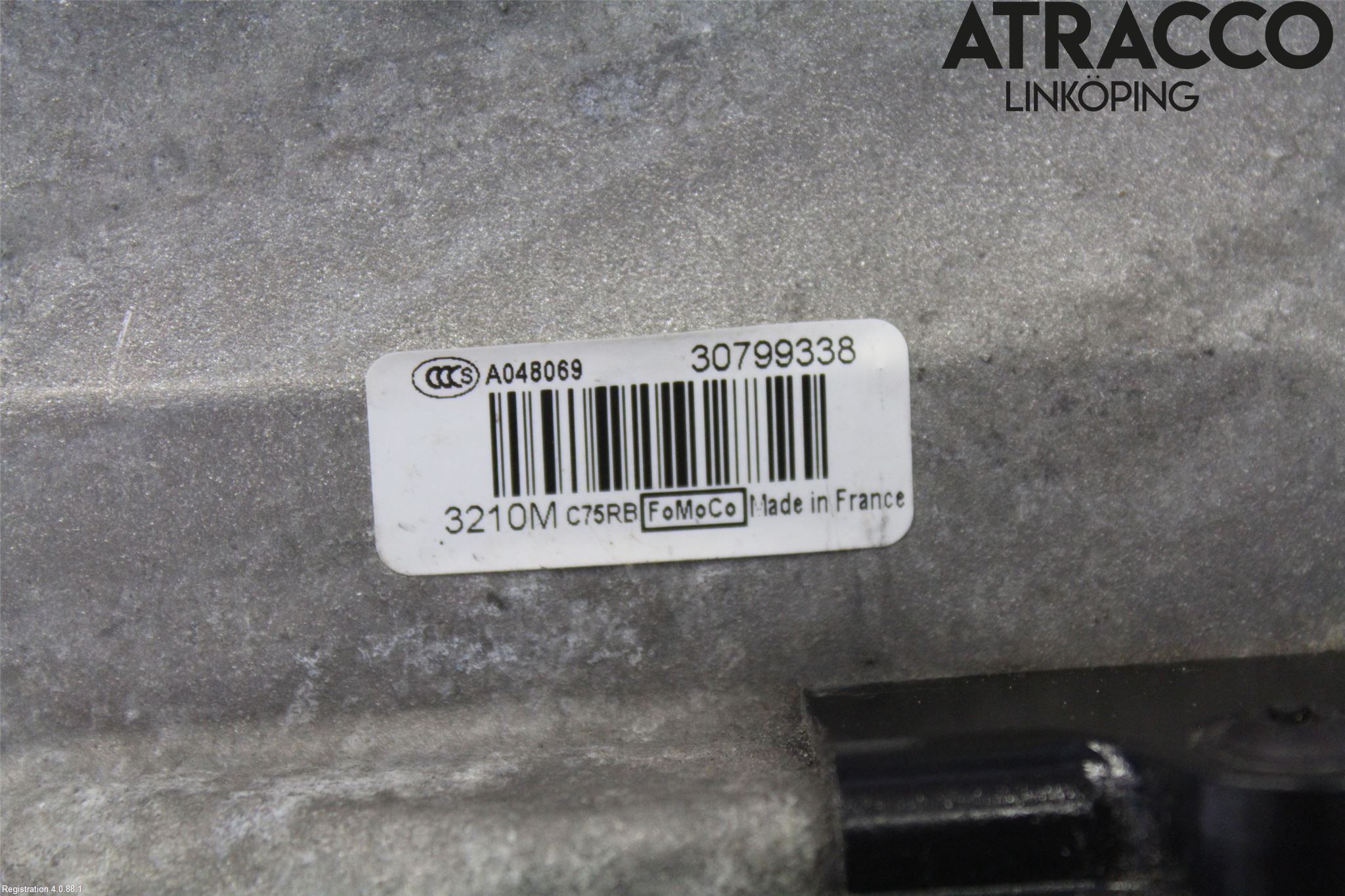 Volvo V50 08-12 Låskista-Dörrlås