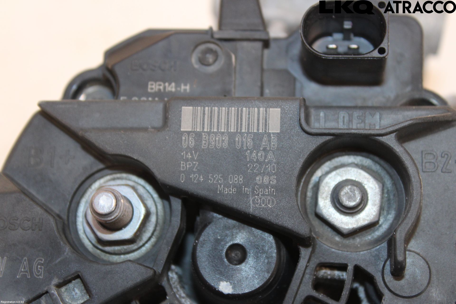Volkswagen VW PASSAT CC 08-16 Generator