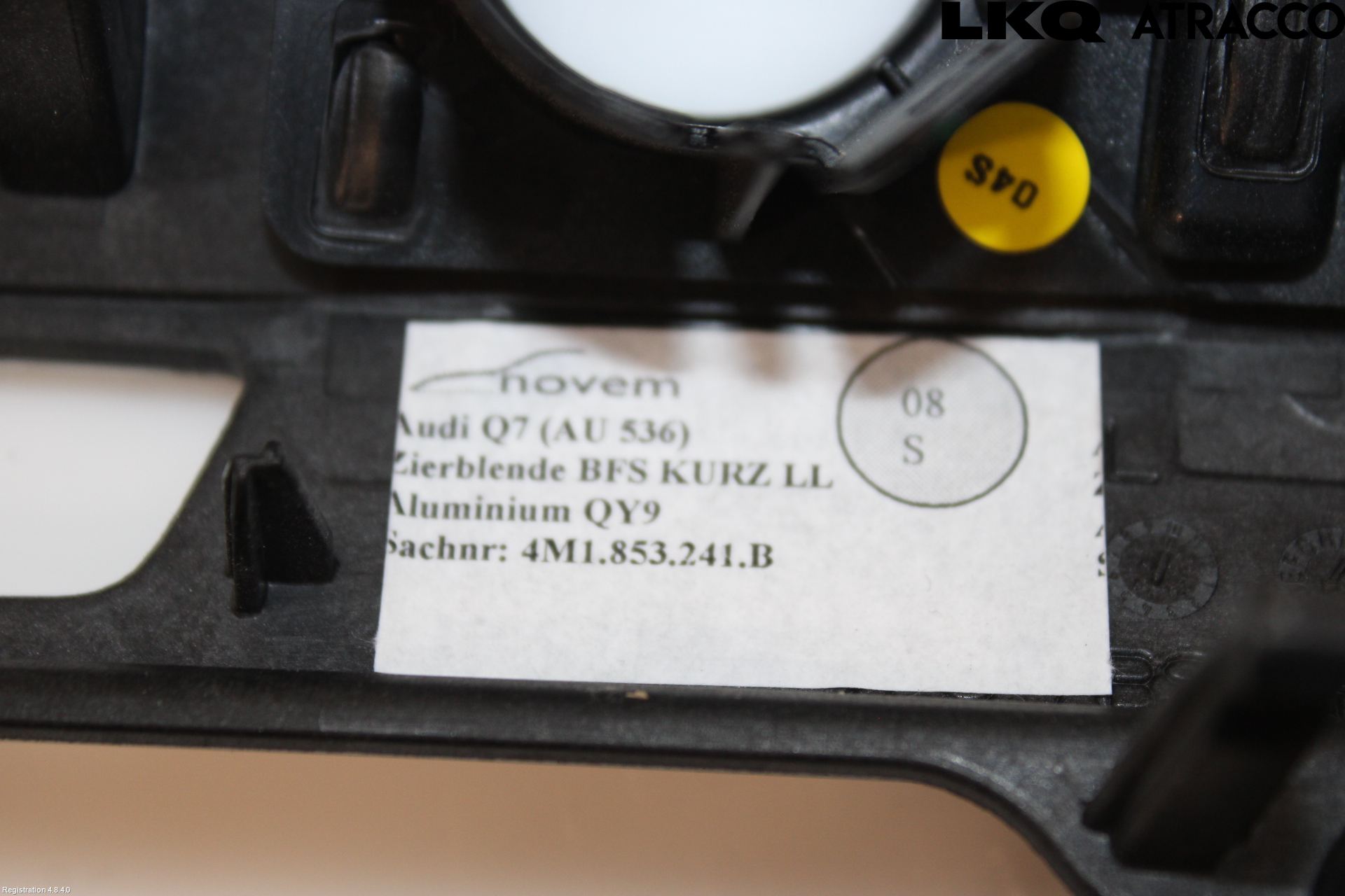 Audi Q7/SQ7 Instrumentbräda Inlägg-Dekorlist