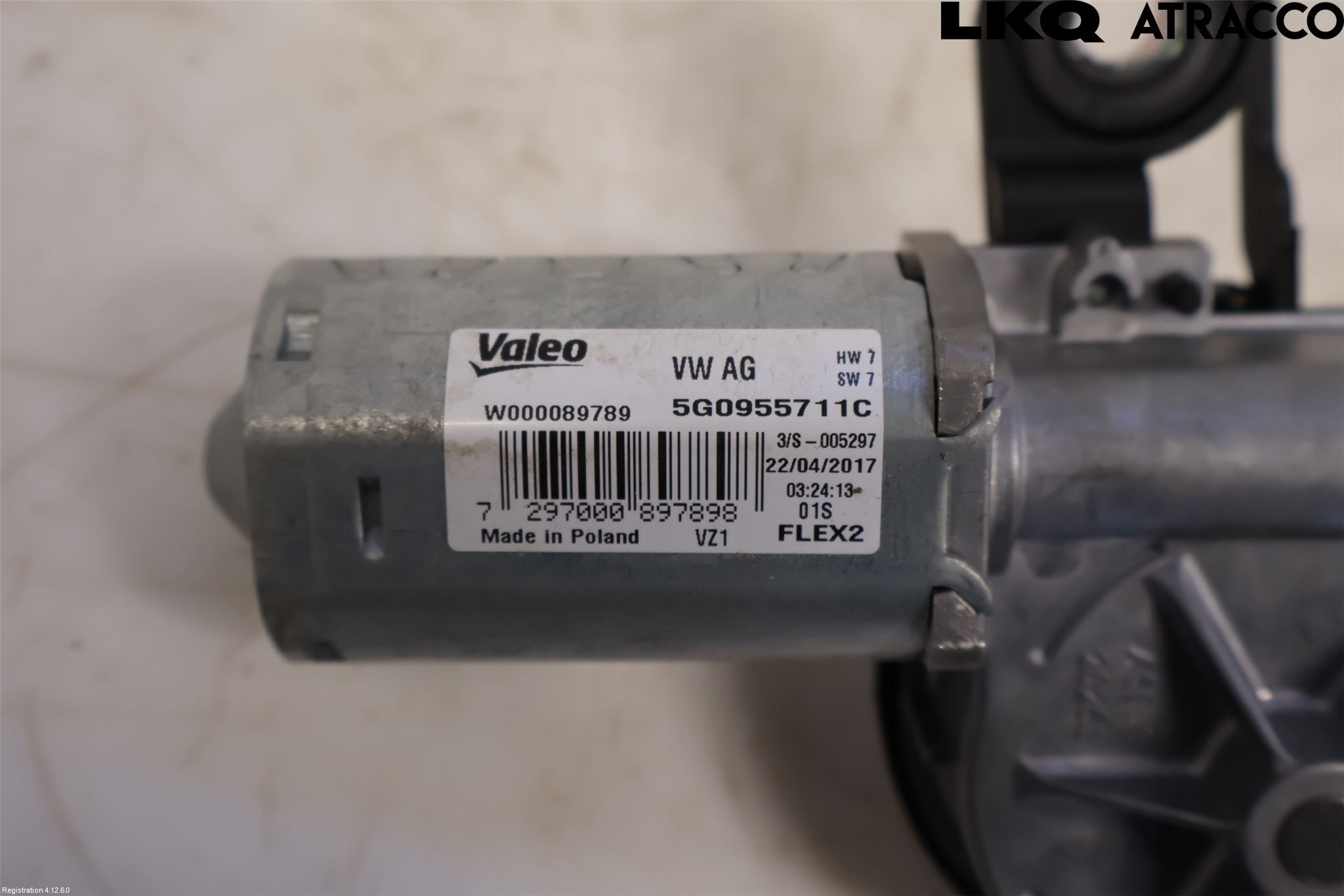 Volkswagen VW TIGUAN 16-24 Torkarmotor Baklucka