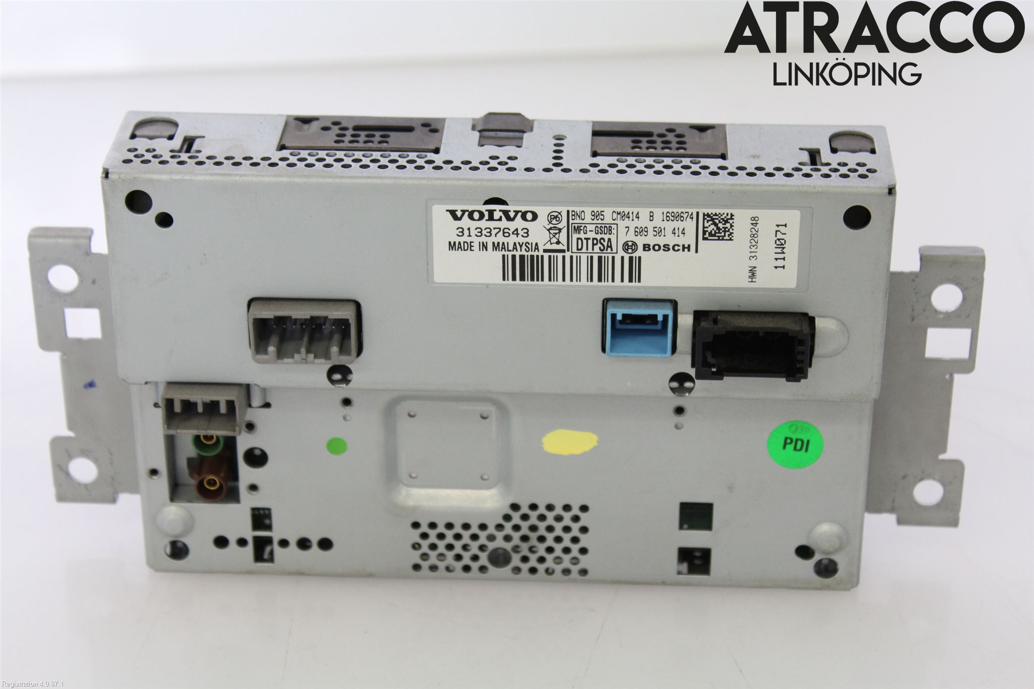 Volvo XC60 09-13 Multifunktionsdisplay