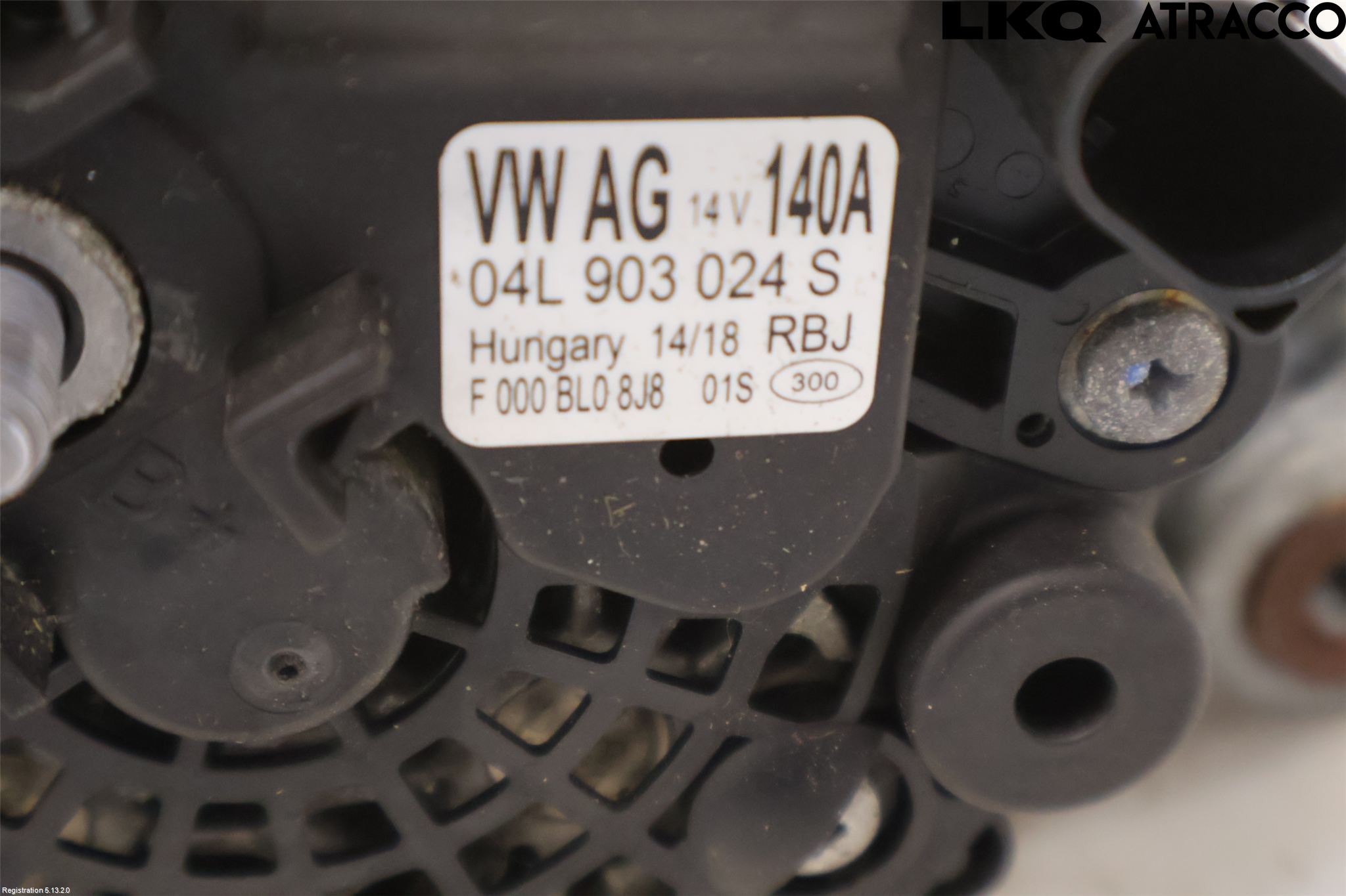 Volkswagen VW CADDY 16-20 Generator