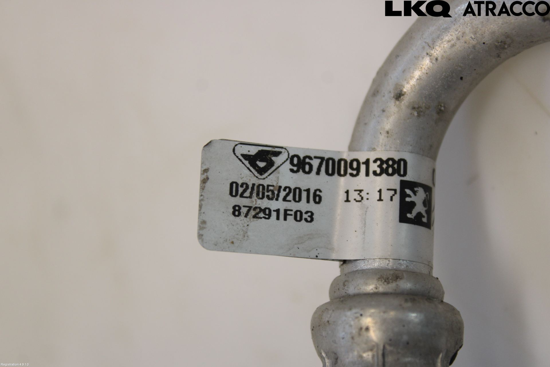 Peugeot 2008 13-20 Ac Slang-Rör