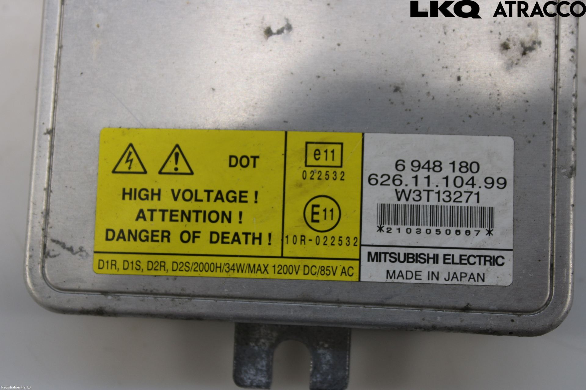 Volvo V70 08-13 Styrenhet Strålkastare