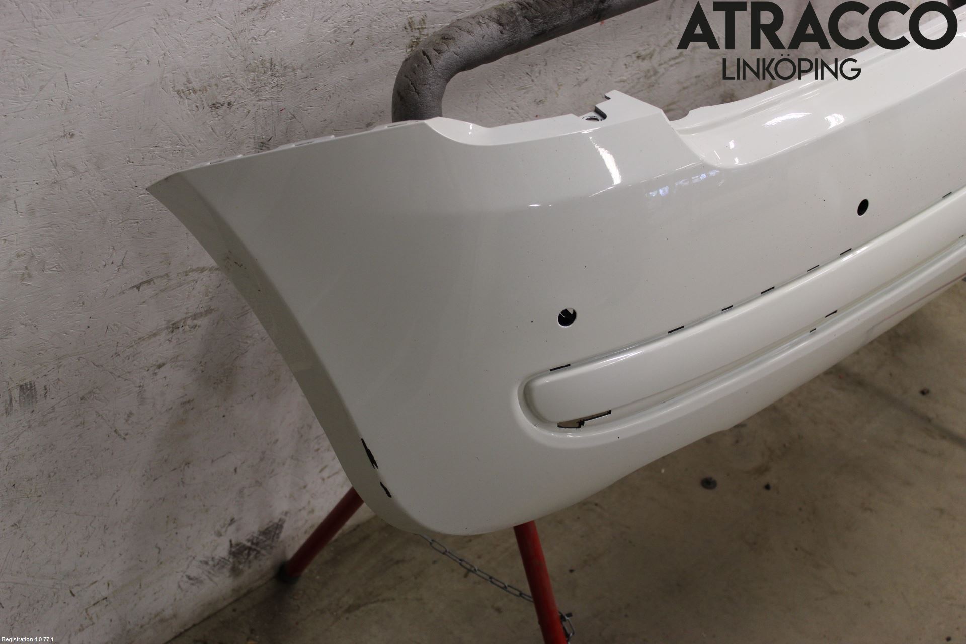 Fiat 500 07- Stötfångarbeklädnad Bak