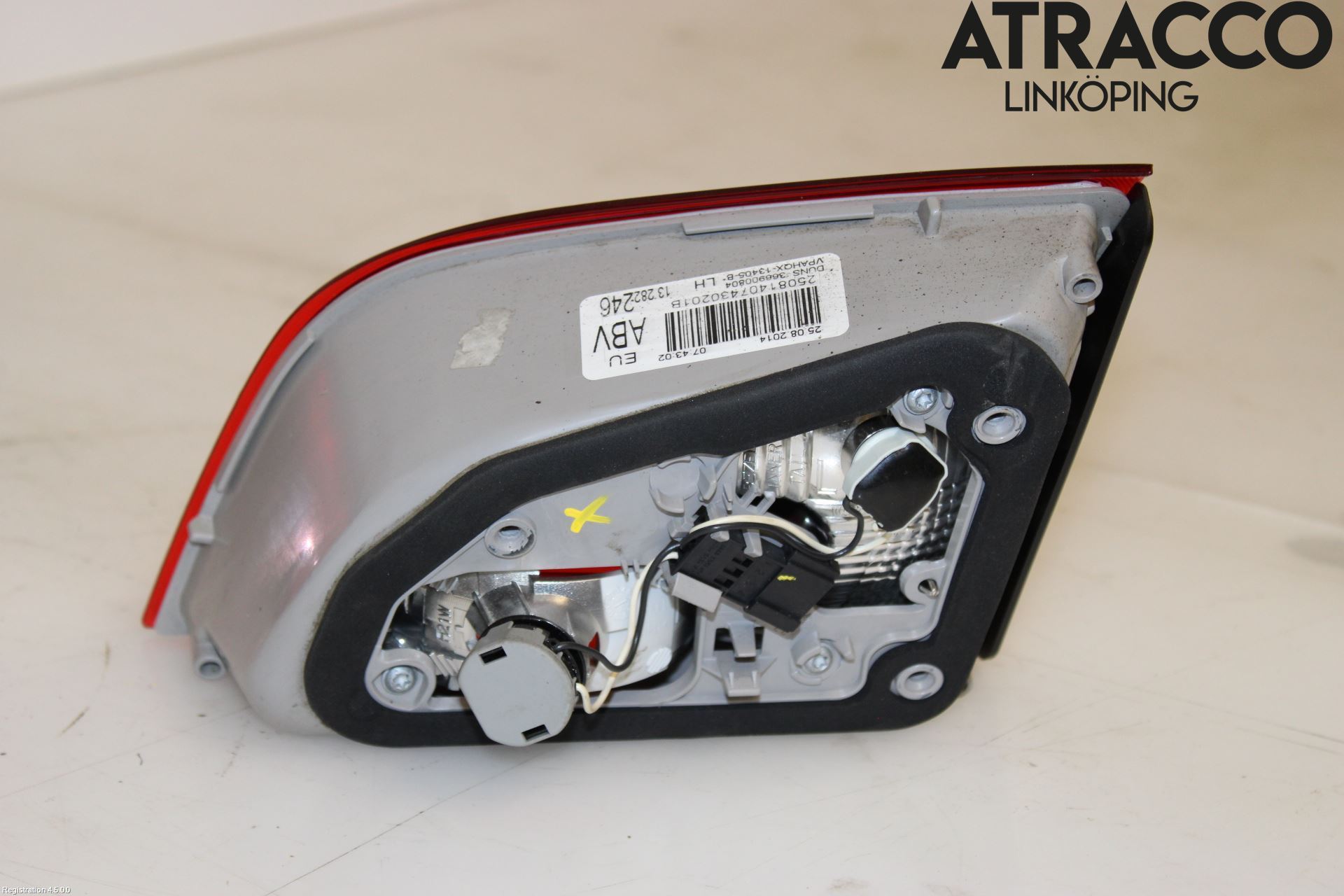 Opel ASTRA J 10-15 Bakljus Lucka Vä