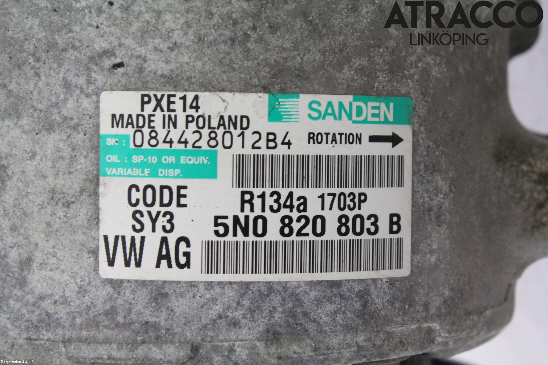 Skoda ROOMSTER Ac Kompressor