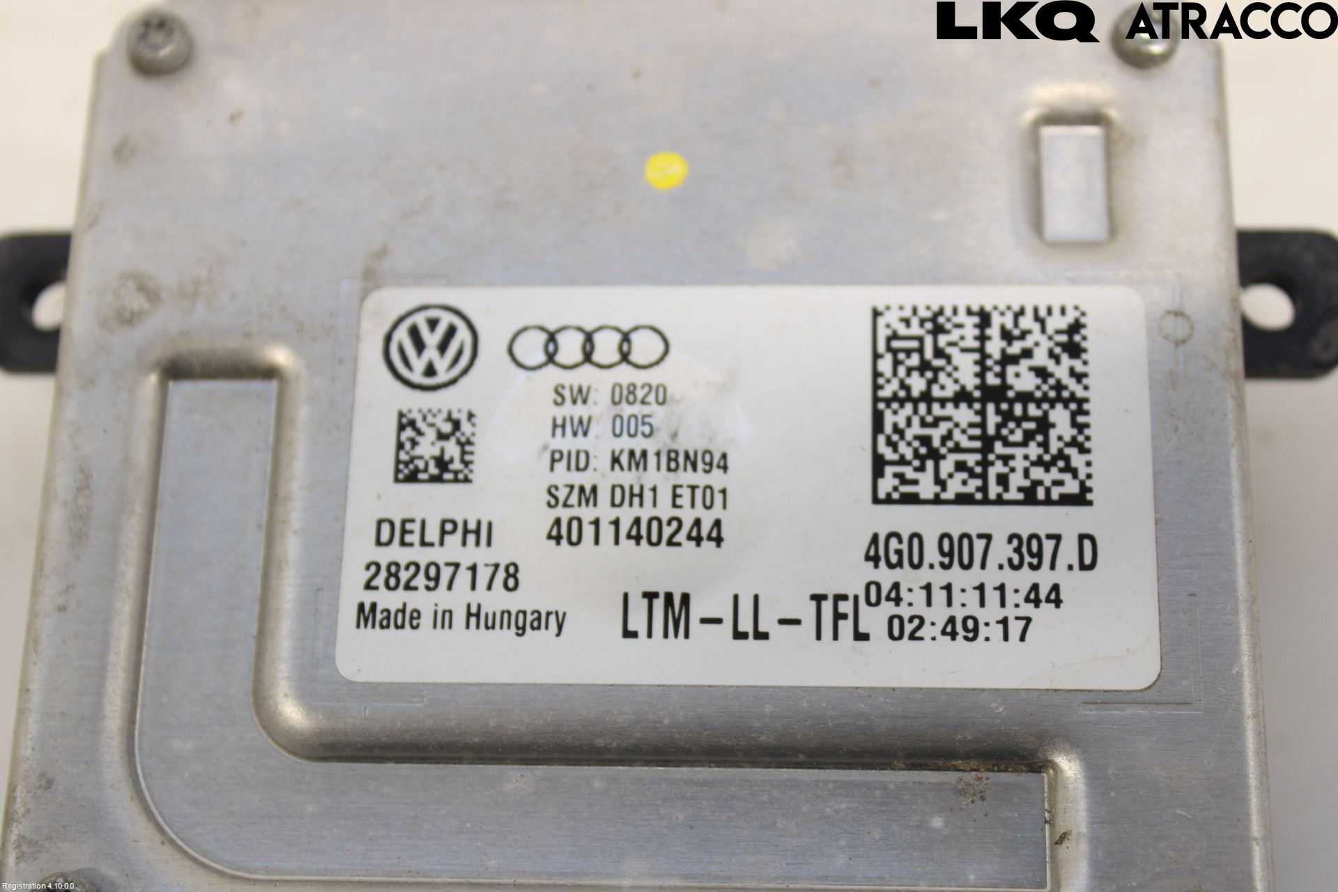 Audi A5 07-16 Styrenhet Strålkastare