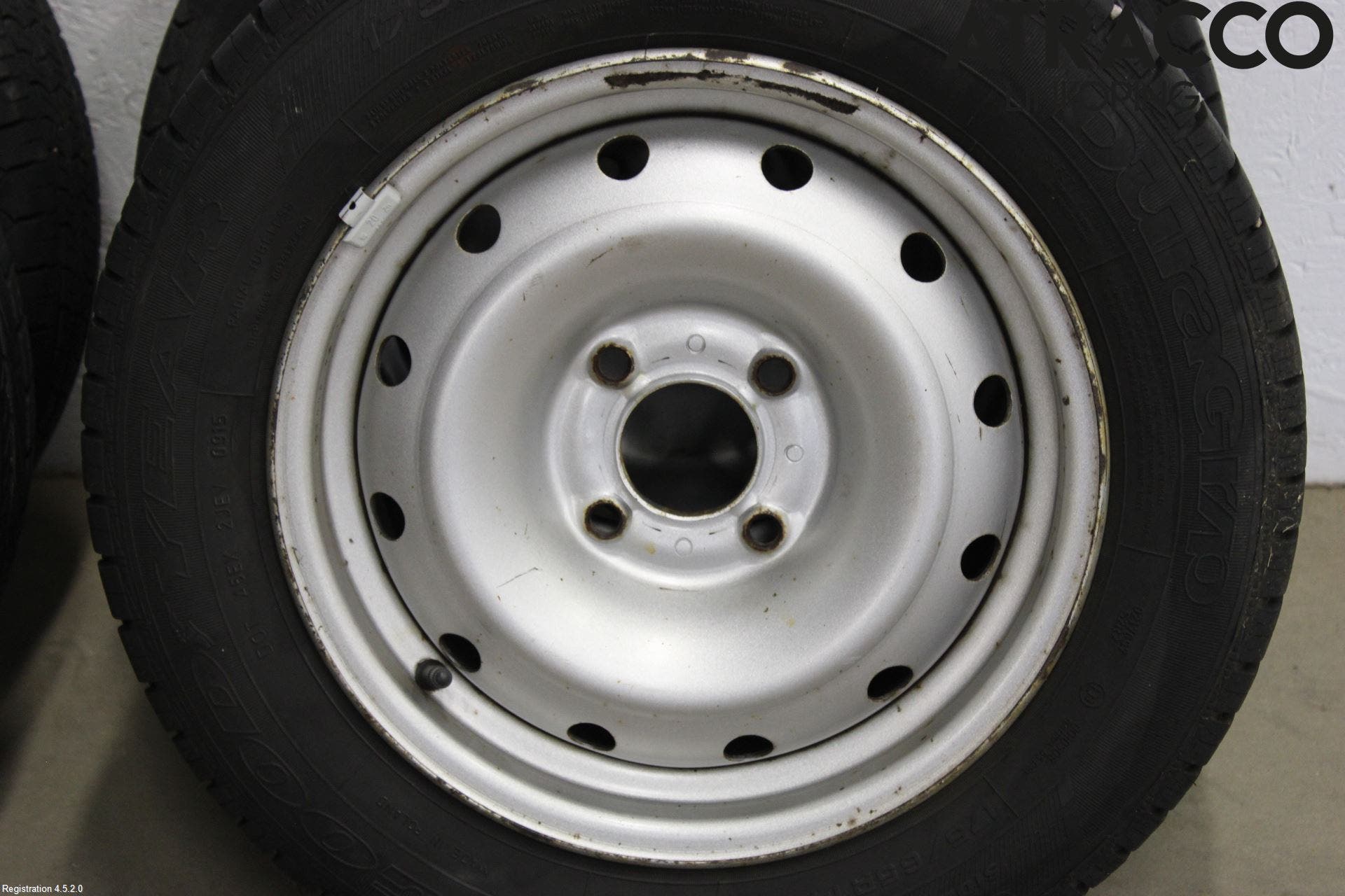 Citroen BERLINGO  03-07 Sommardäck Plåtfälg 4St