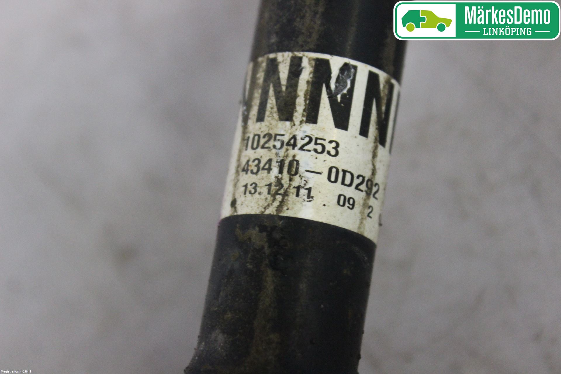 Toyota YARIS XP130 12-14 Drivaxel Fram Höger