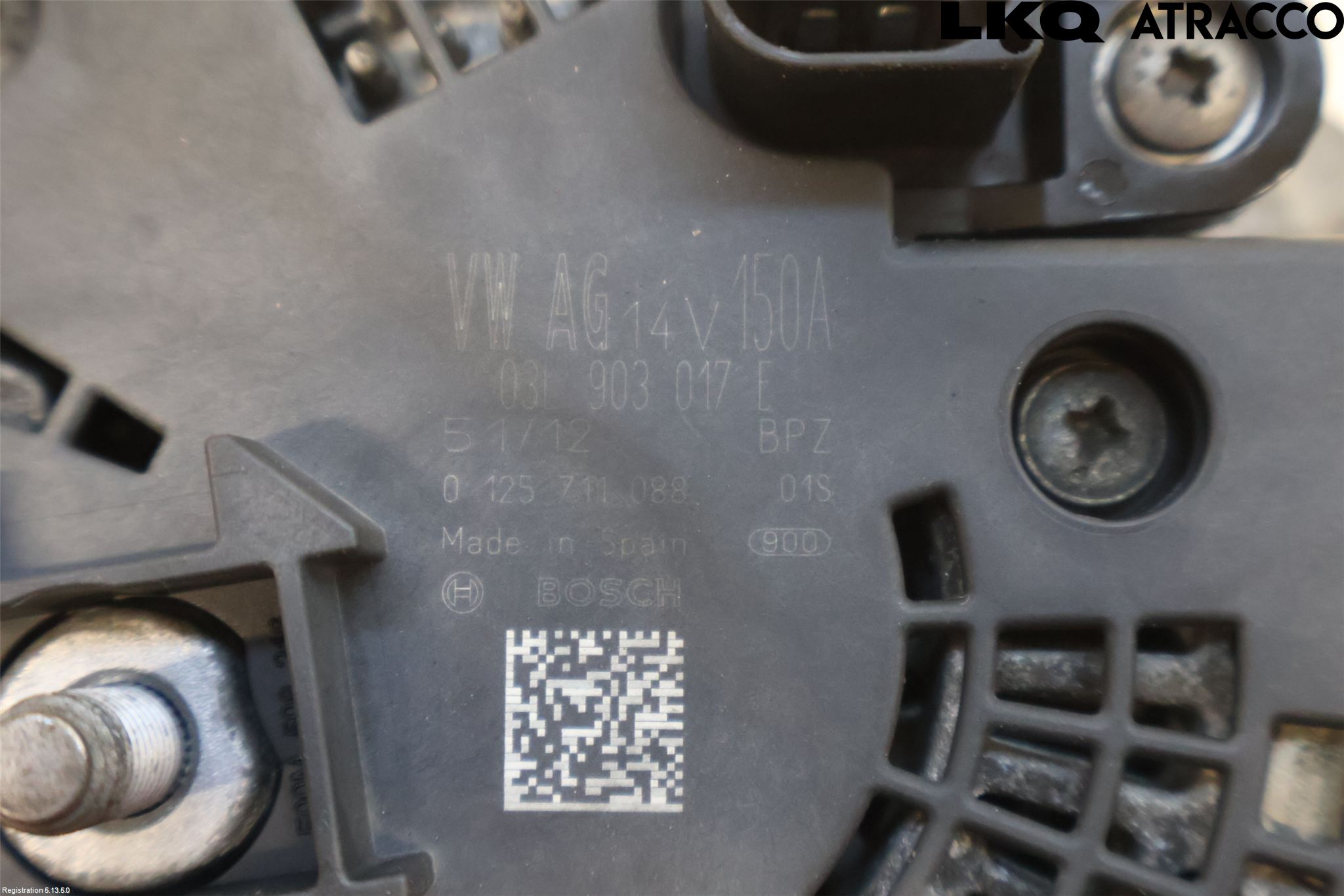 Audi A4 12-15 Generator