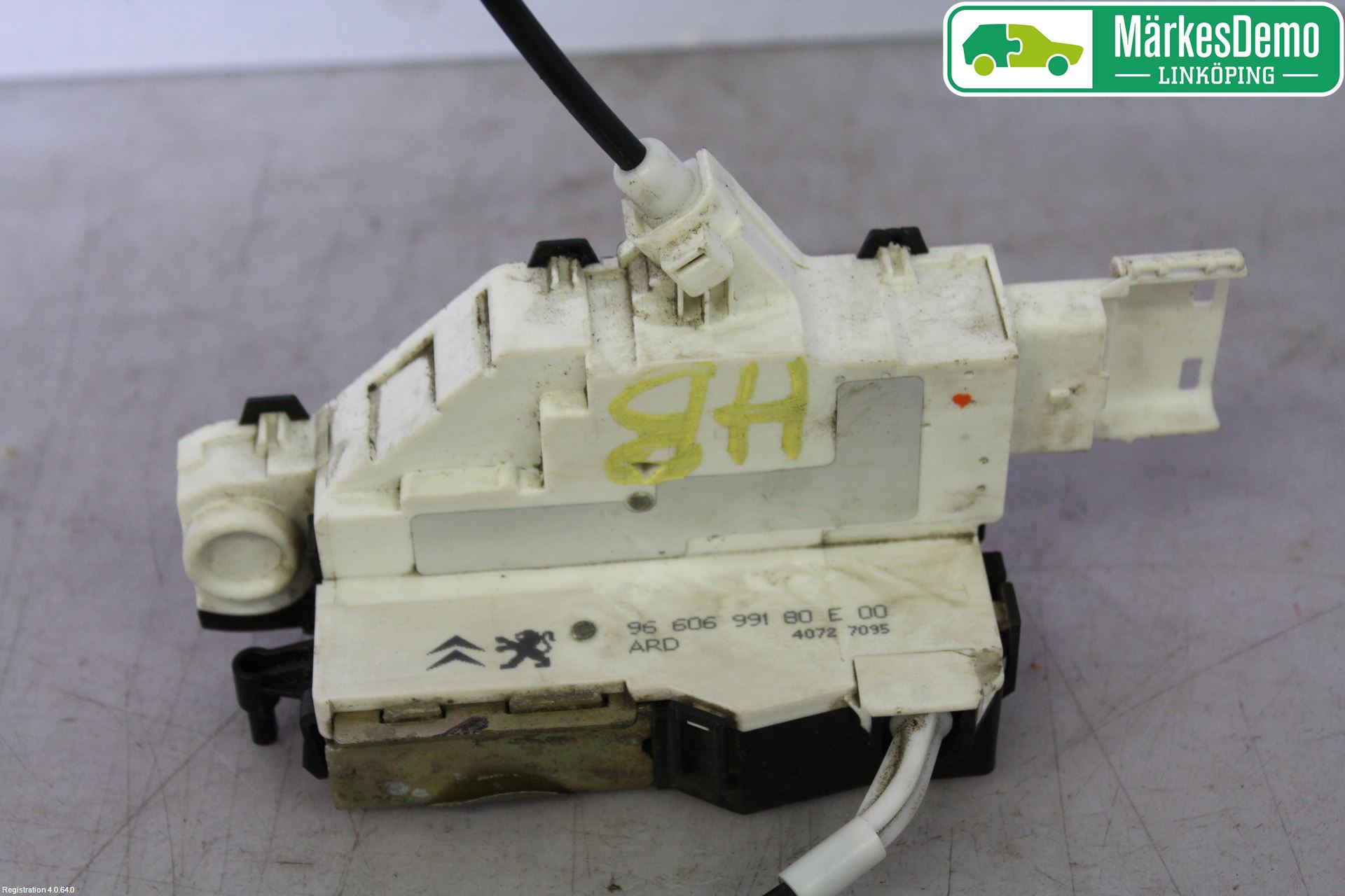 Peugeot 407 Låskista-Dörrlås