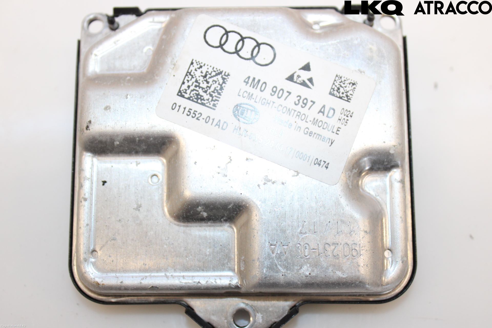 Audi A4/S4 B9 16-19 Styrenhet Strålkastare