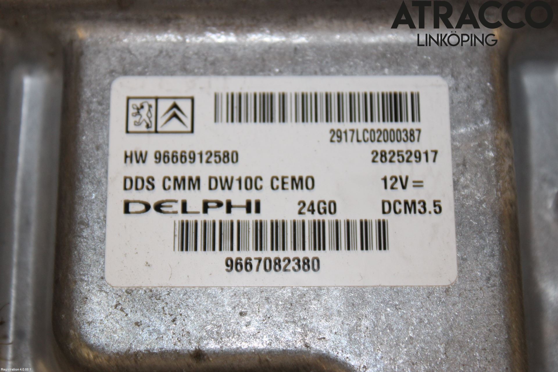 Citroen C5 08-17 Styrenhet Inspump Diesel