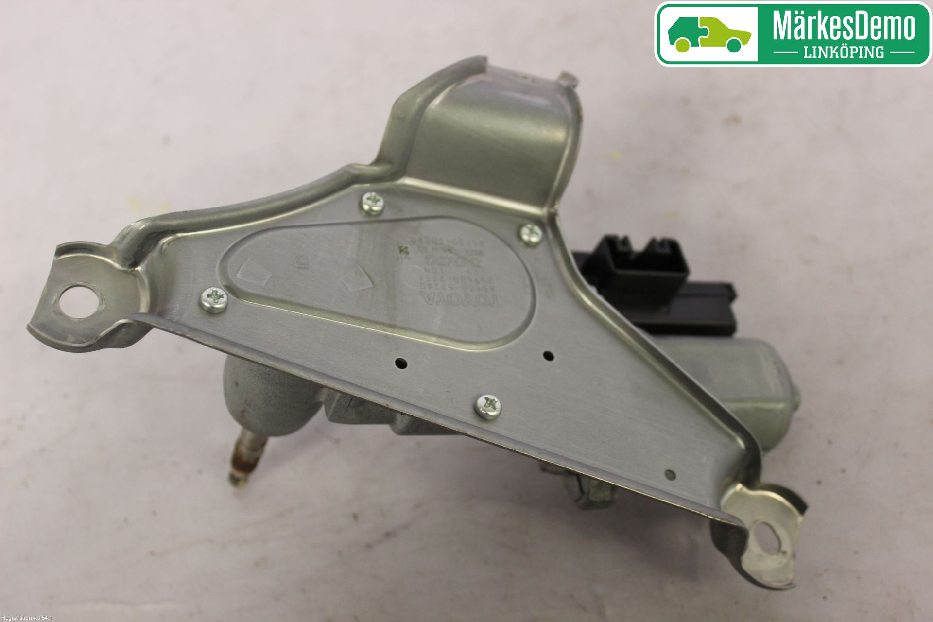 Toyota YARIS XP130 12-14 Torkarmotor Baklucka