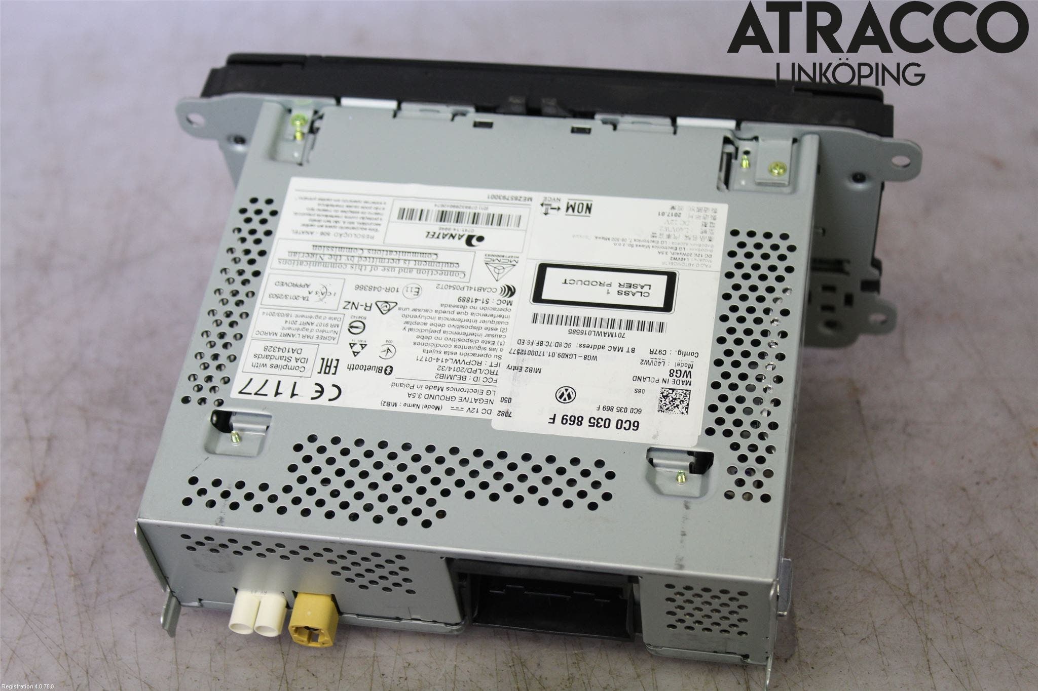 Volkswagen VW POLO 10-17 Cd Radio - Multimediapanel