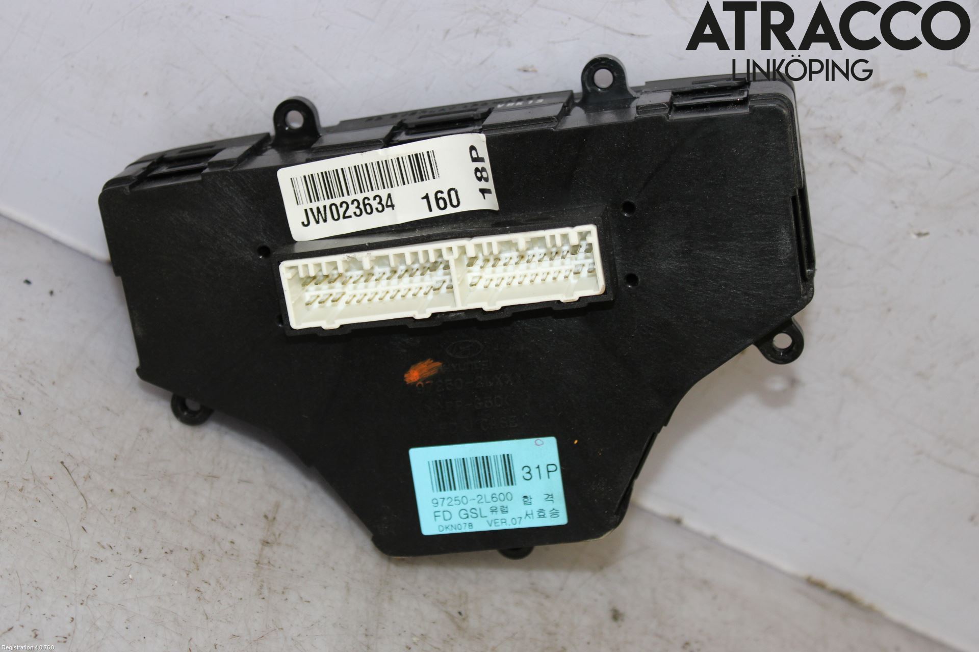 Hyundai i30 FD 07-12 Ac Styrenhet Ac Manöveren