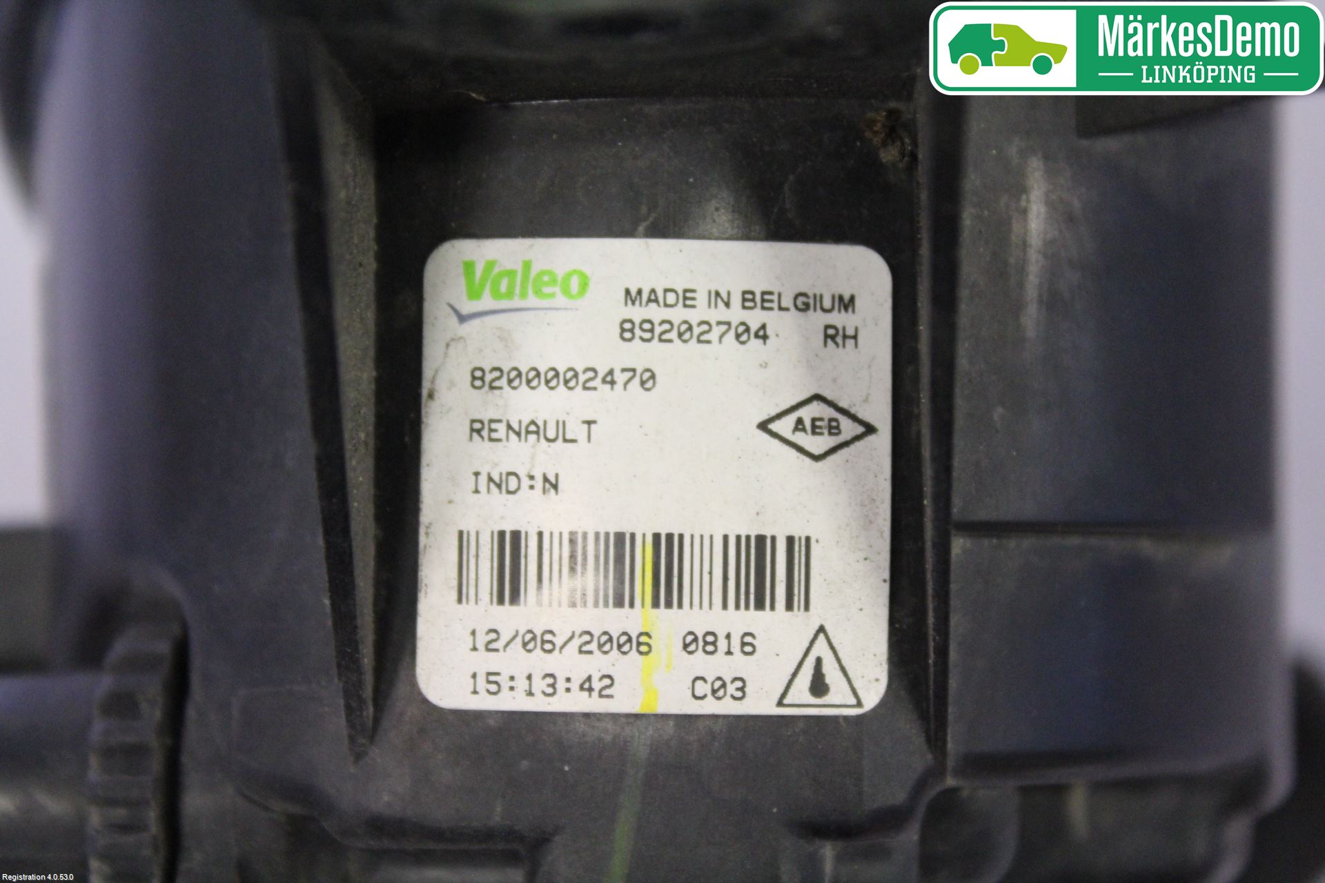 Renault CLIO III  06-09 Dimljus-Varselljus Fram