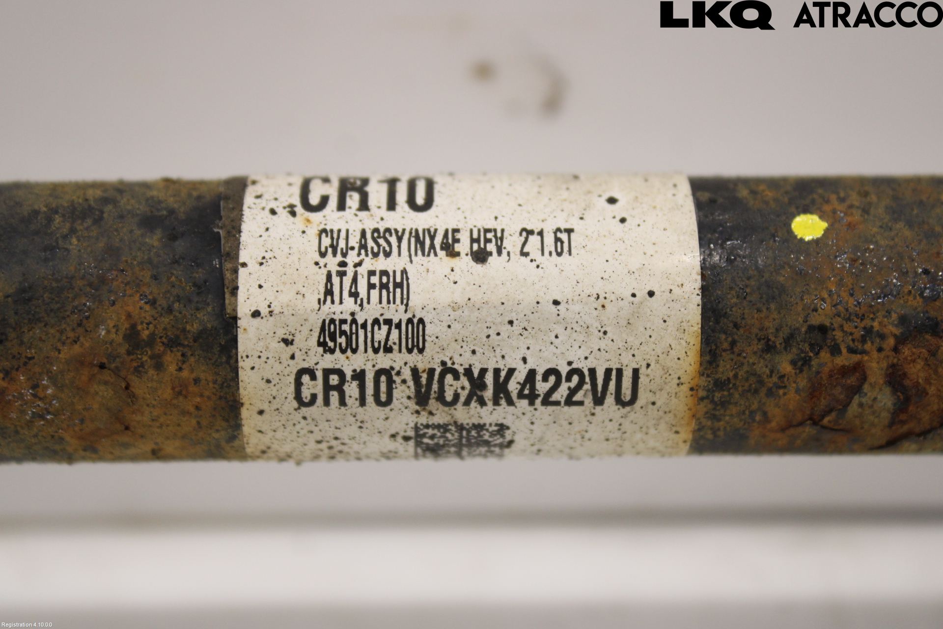 Hyundai TUCSON 05- Drivaxel Fram Höger