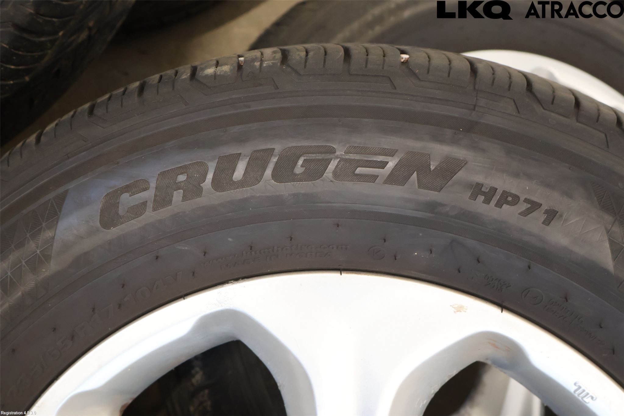 Kia SORENTO 15-20 Sommardäck Alumfälg 4St