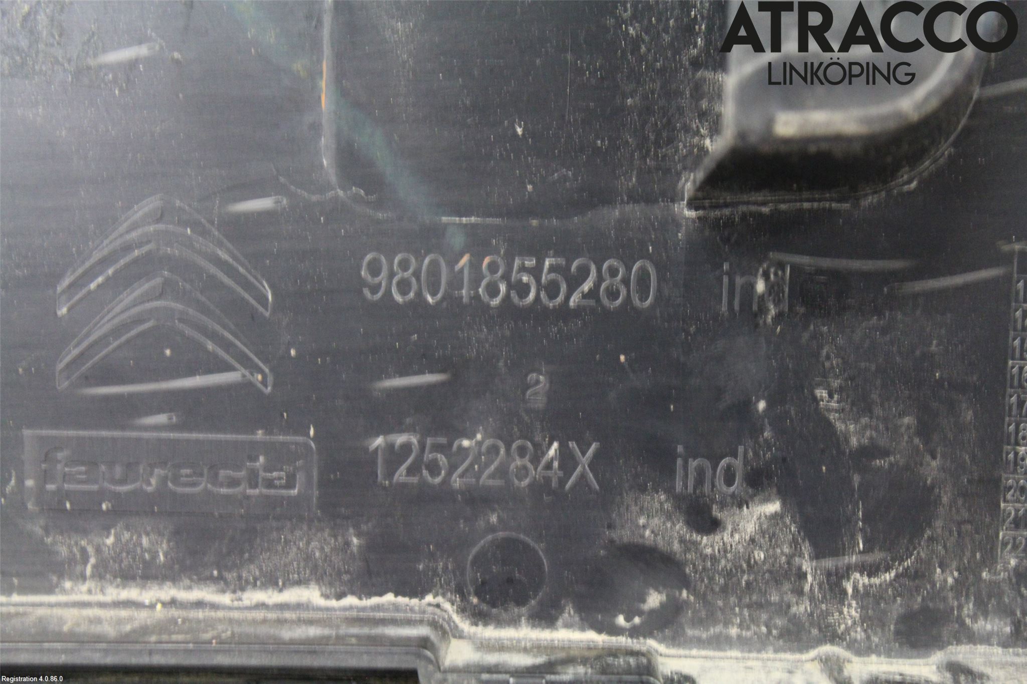 Citroen C4 CACTUS 14-20 List Bak-Baklucka