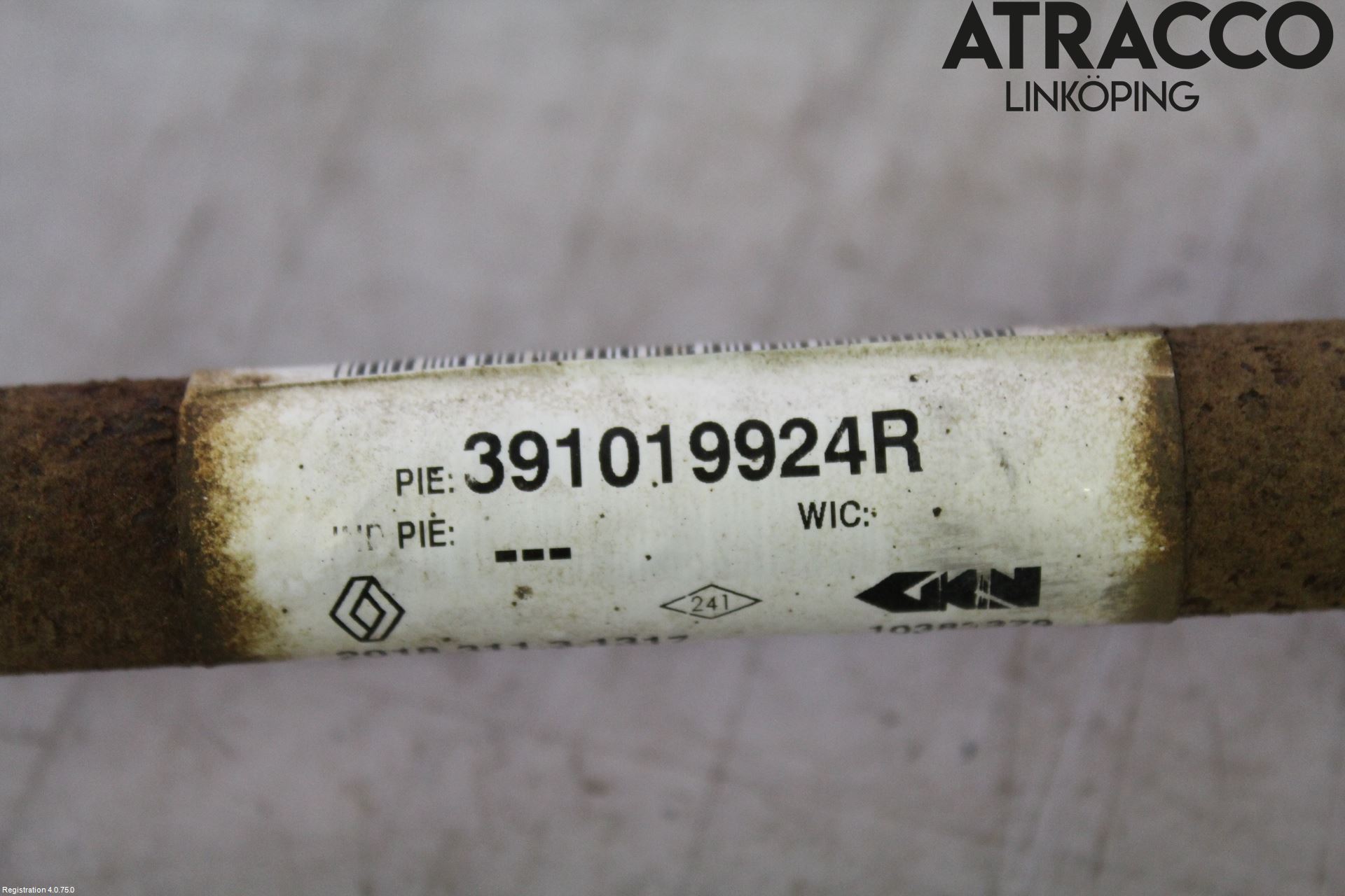 Dacia DOKKER 13- Drivaxel Fram Vänster
