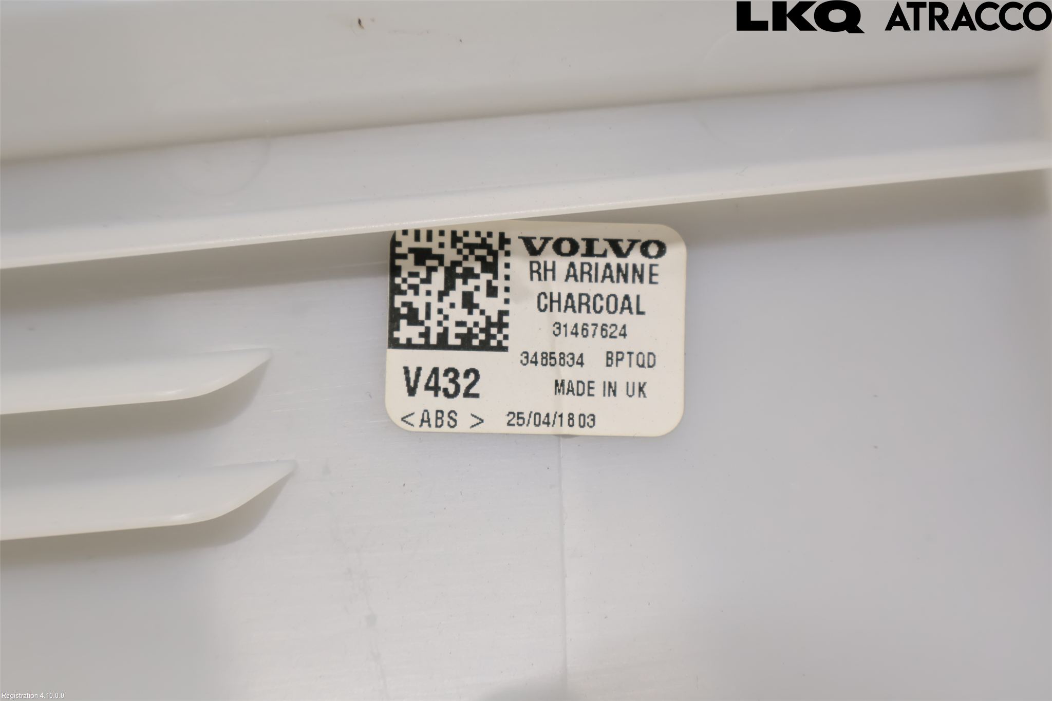 Volvo V60 19- Inredning Ryggdyna Bak