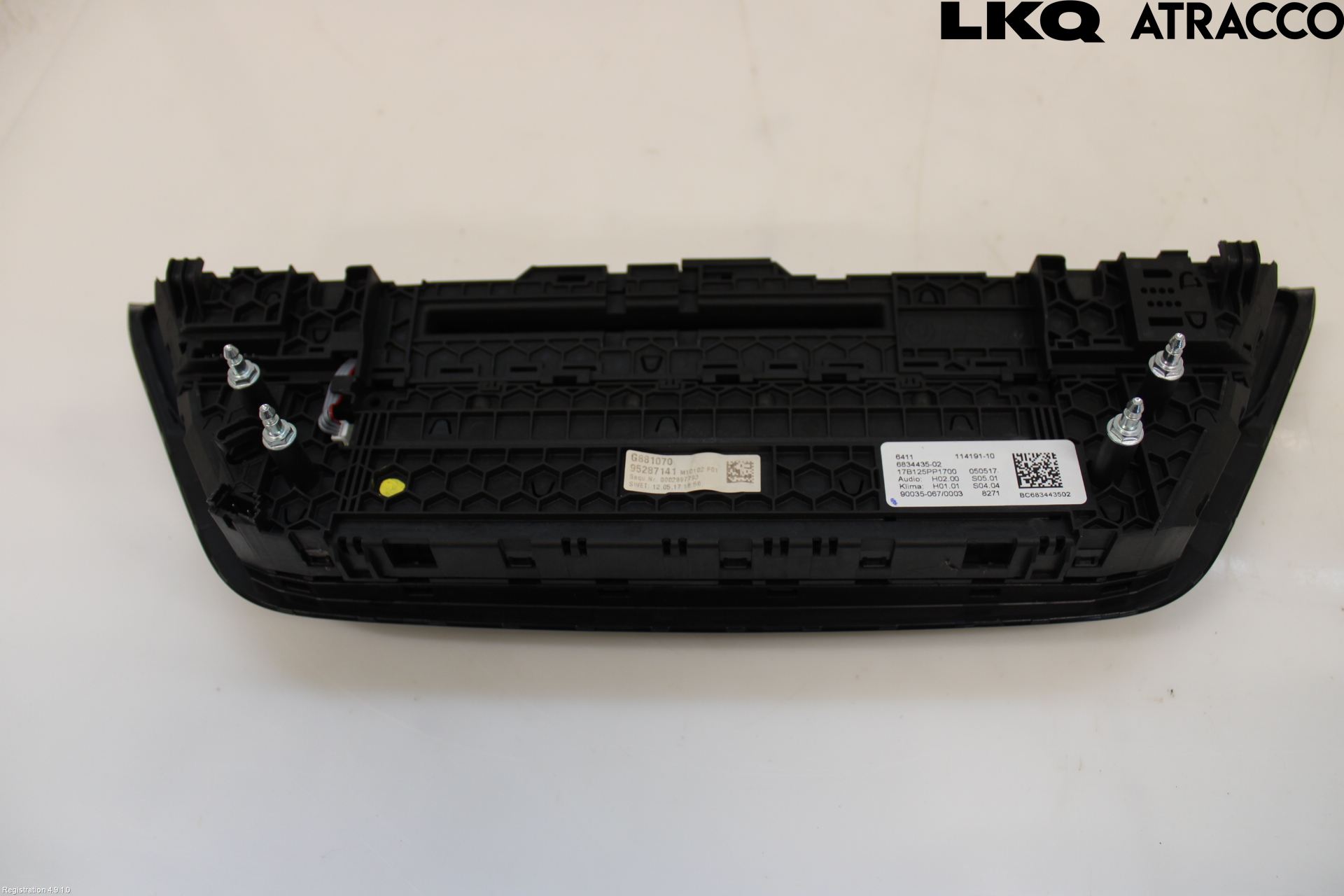 BMW 5 G30/G31/F90 17-23 Ac Styrenhet Ac Manöveren