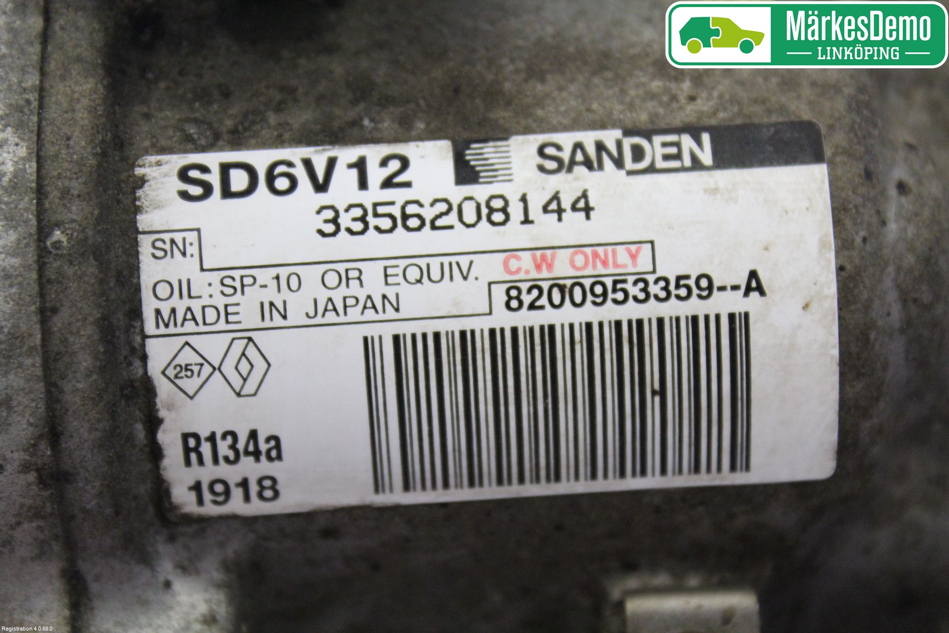 Renault CLIO III  09-12 Ac Kompressor