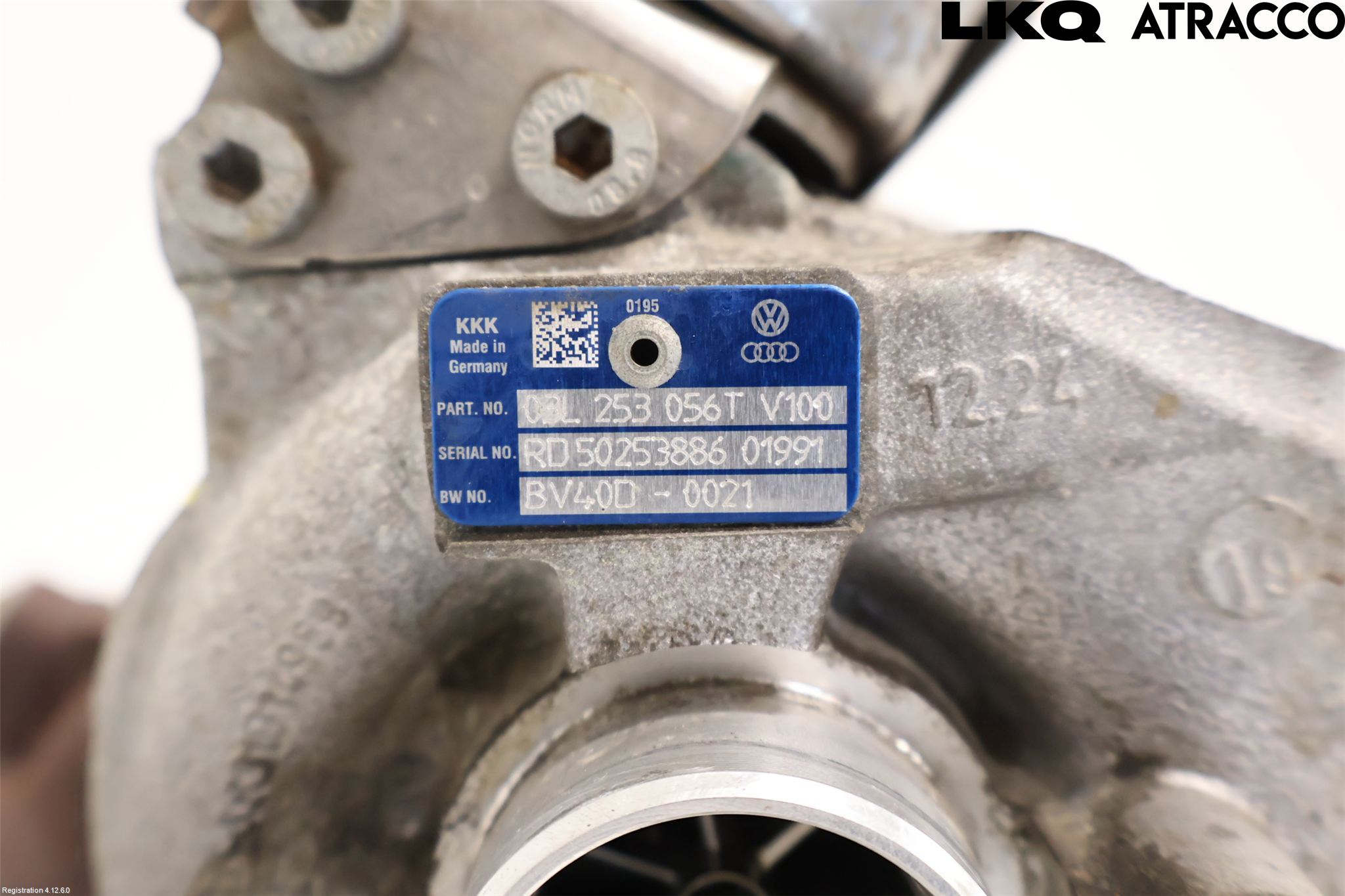 Volkswagen VW CADDY 11-15 Turboaggregat