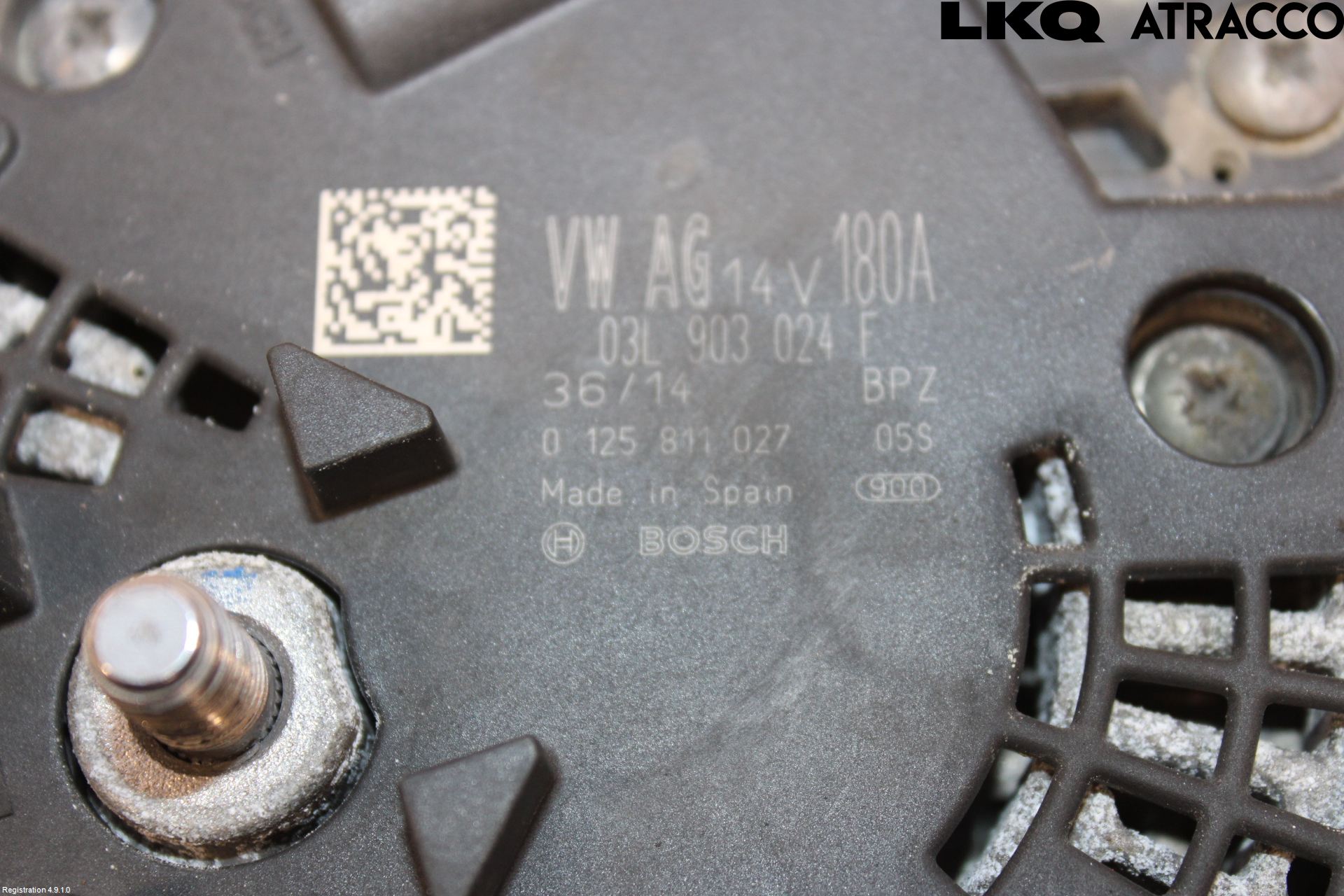 Volkswagen VW PASSAT 11-14 Generator