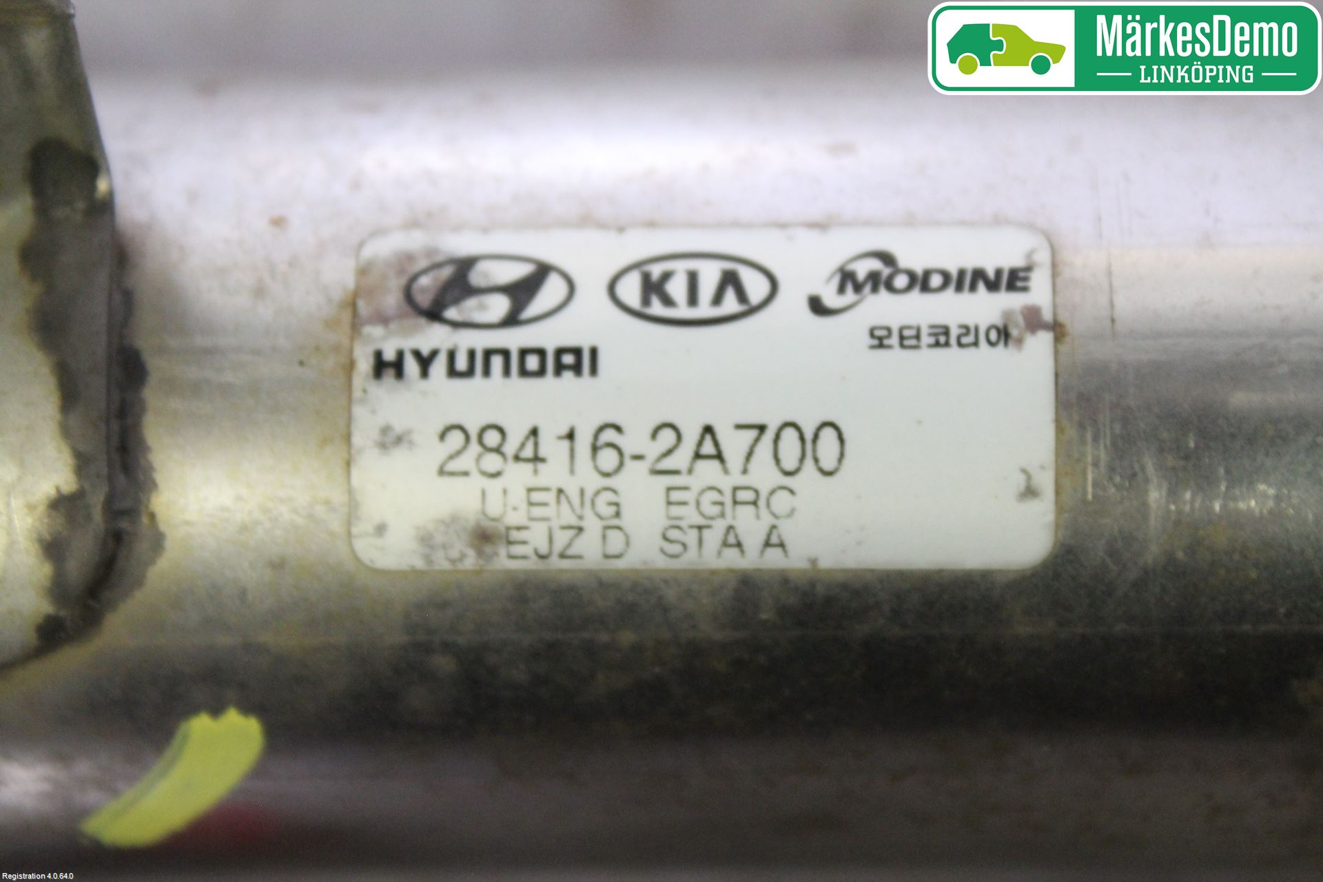 Kia CEED 06-12 Avgaskylare